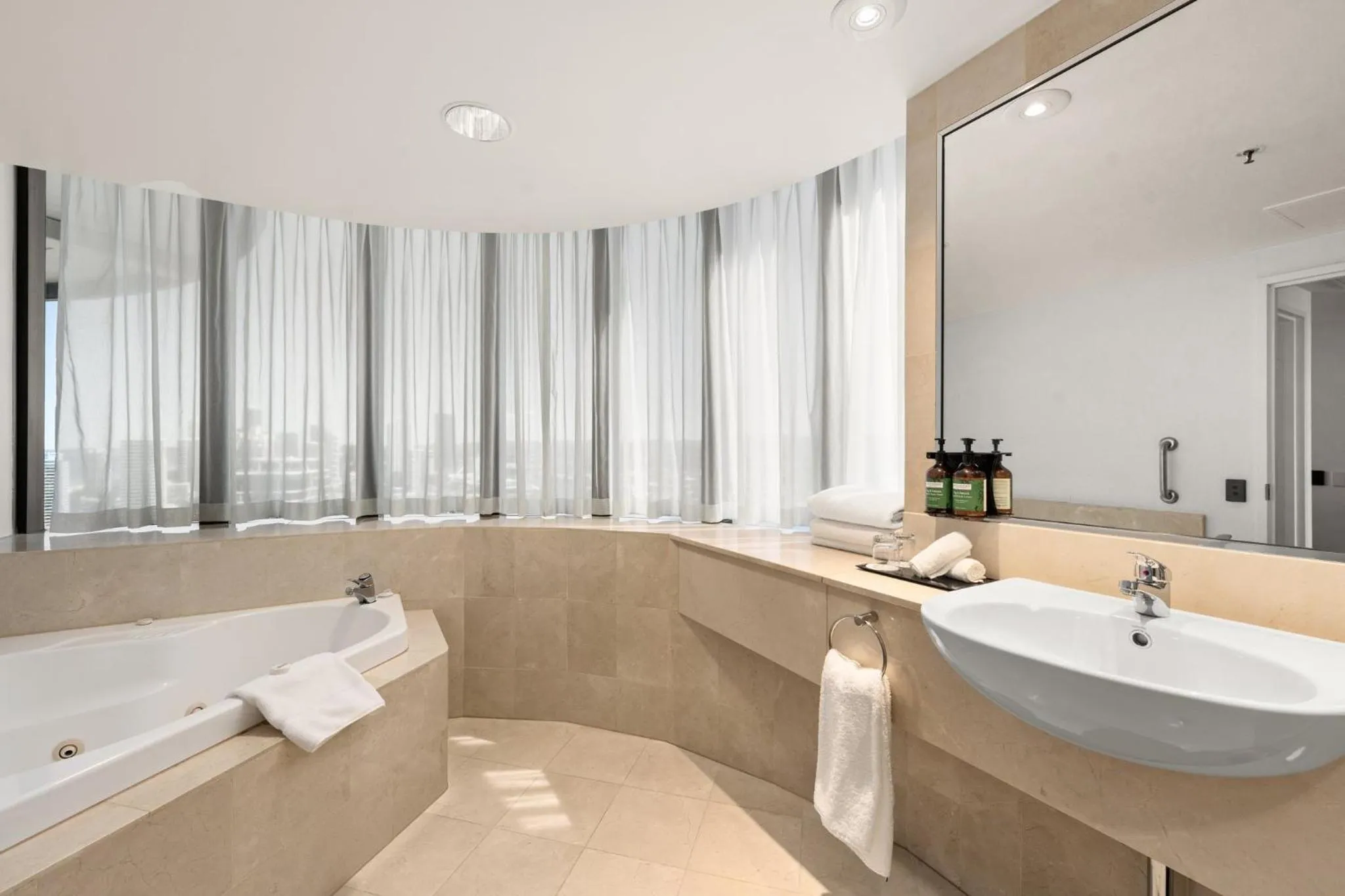 Bathroom in Crowne Plaza Surfers Paradise by IHG
