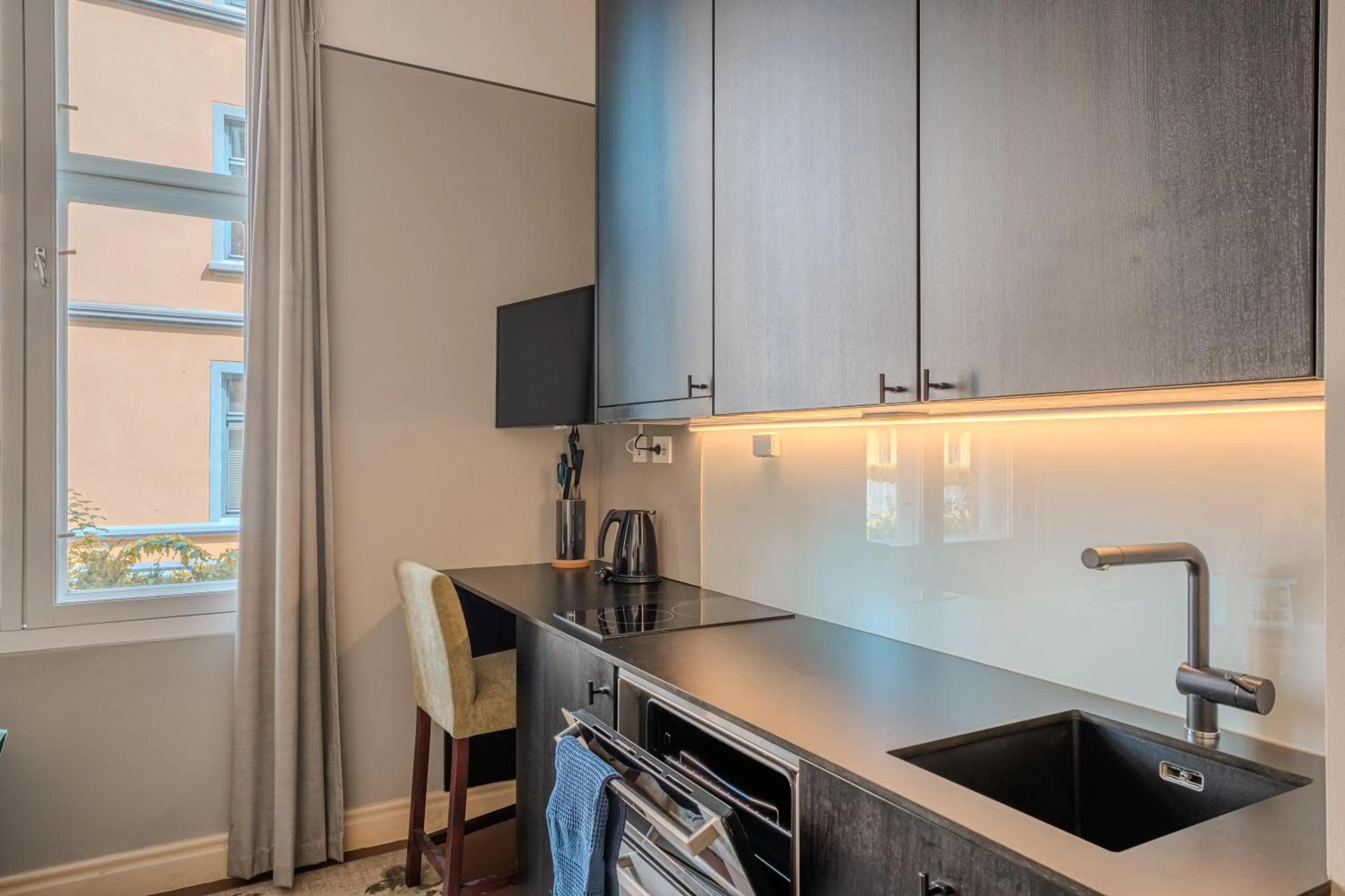 Coffee/tea facilities in The Apartments Company - The Sweet