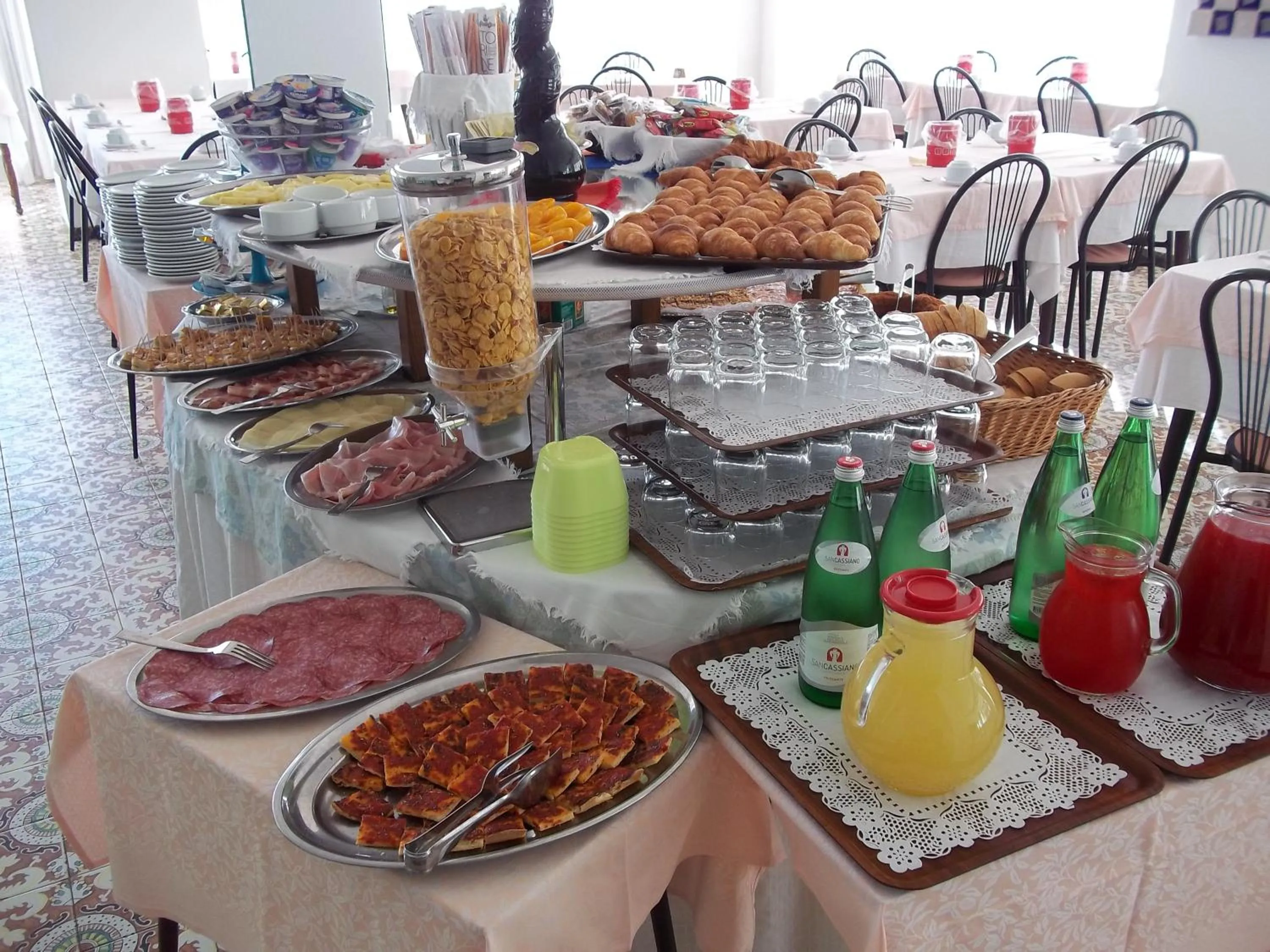 Breakfast in Hotel Italia