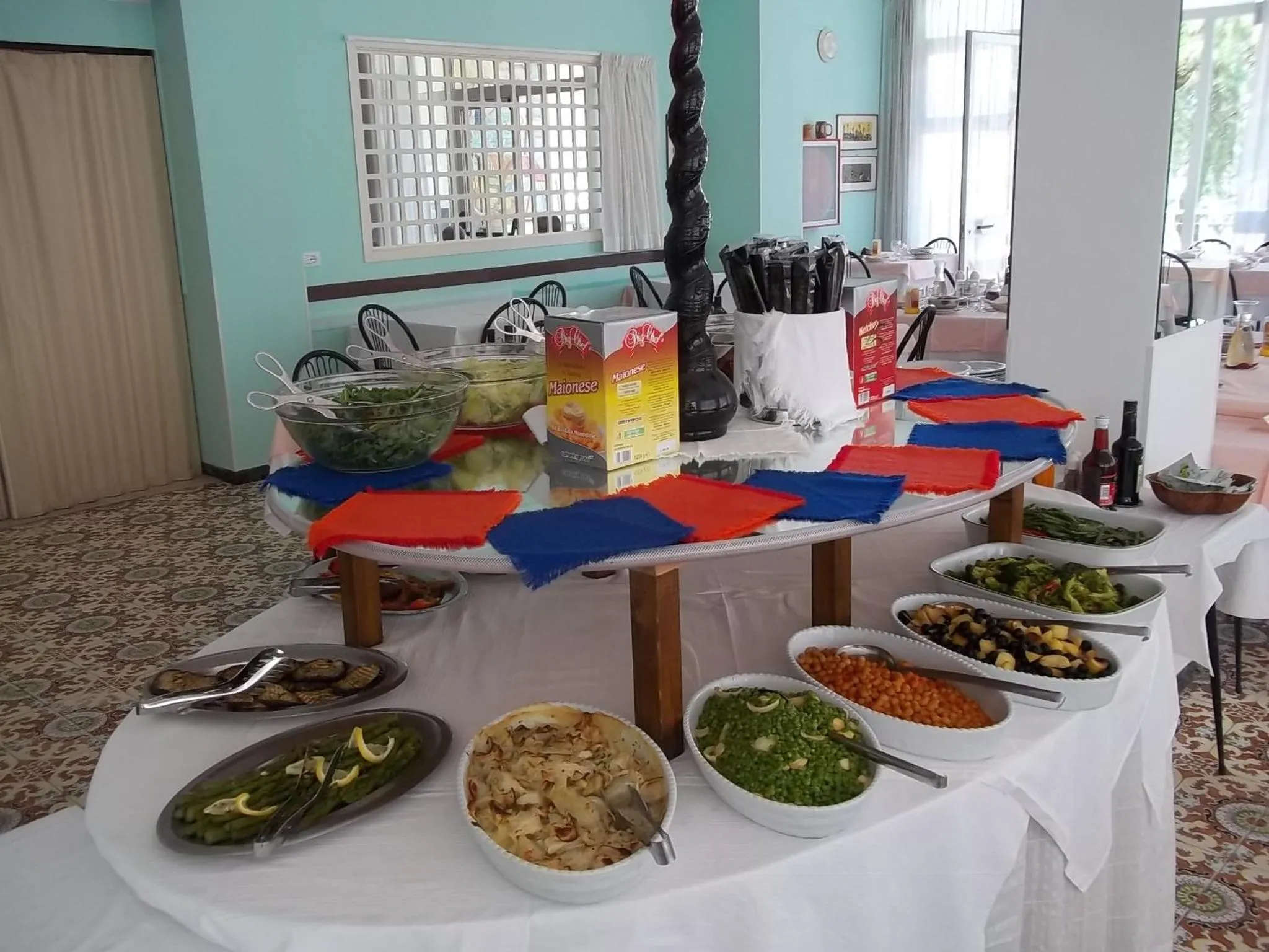 Restaurant/places to eat in Hotel Italia