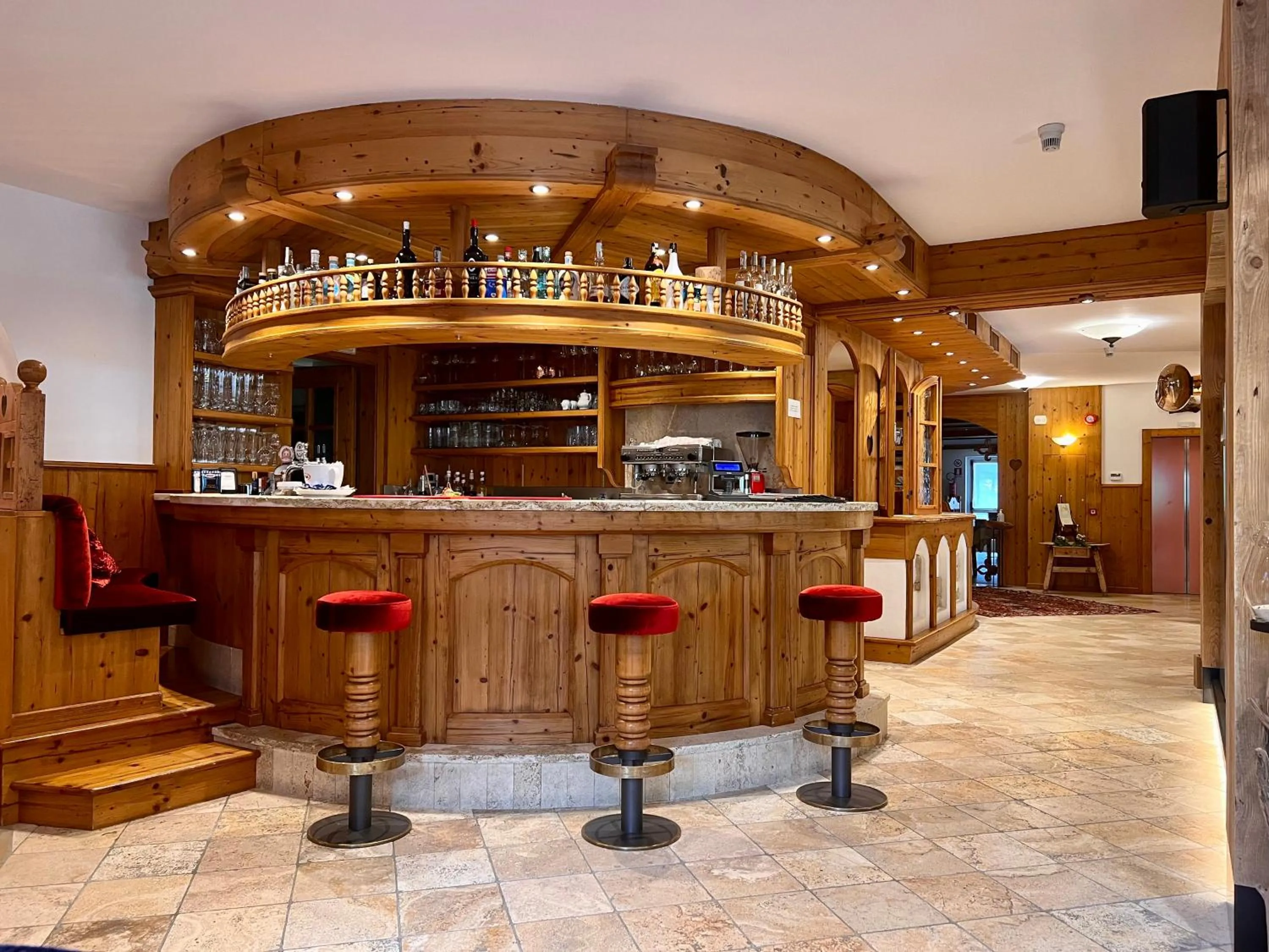 Lounge or bar in Albergo Conturina