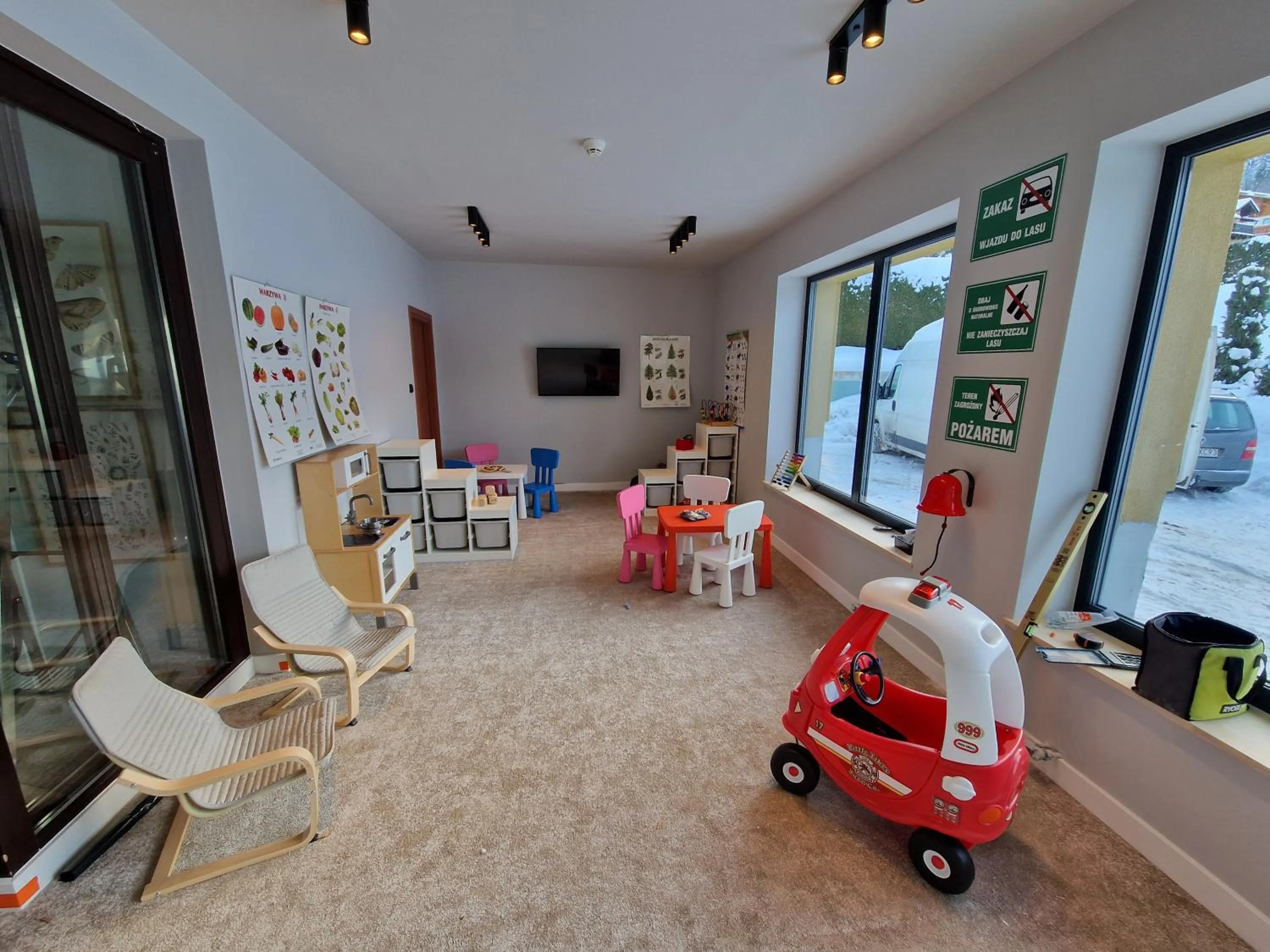 Children play ground in Śnieżynka