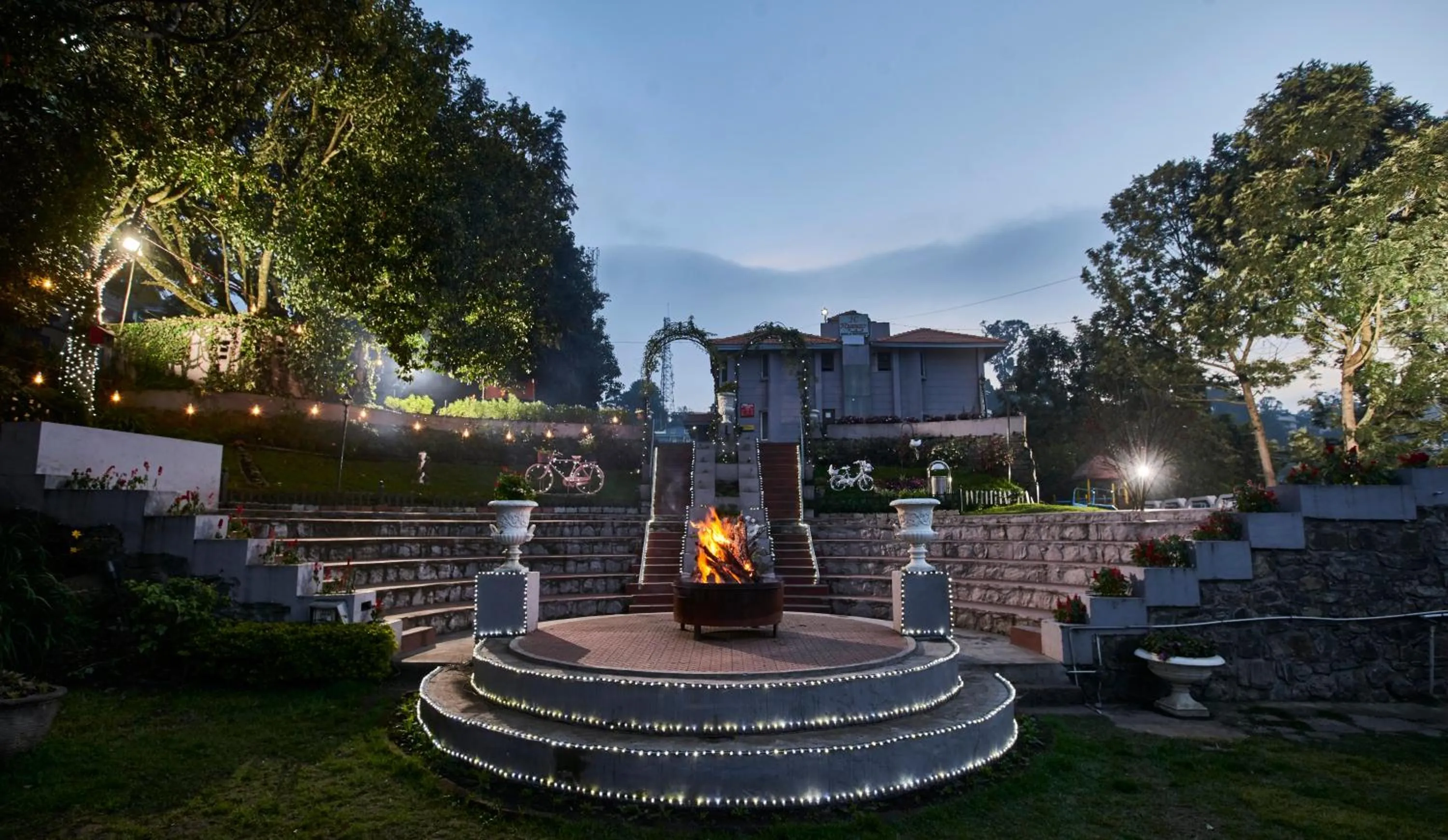 Garden in JC Residency