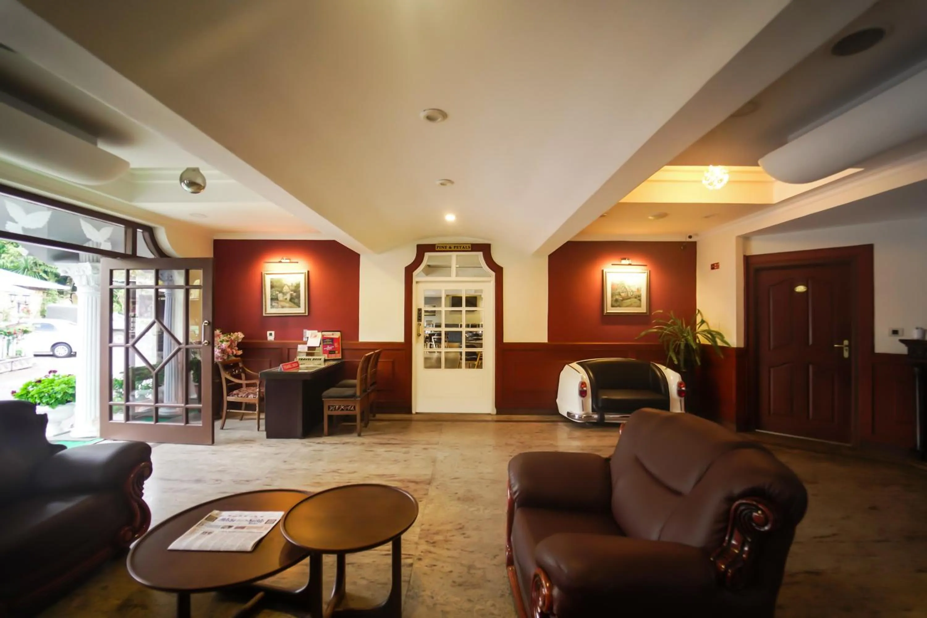 Living room in JC Residency