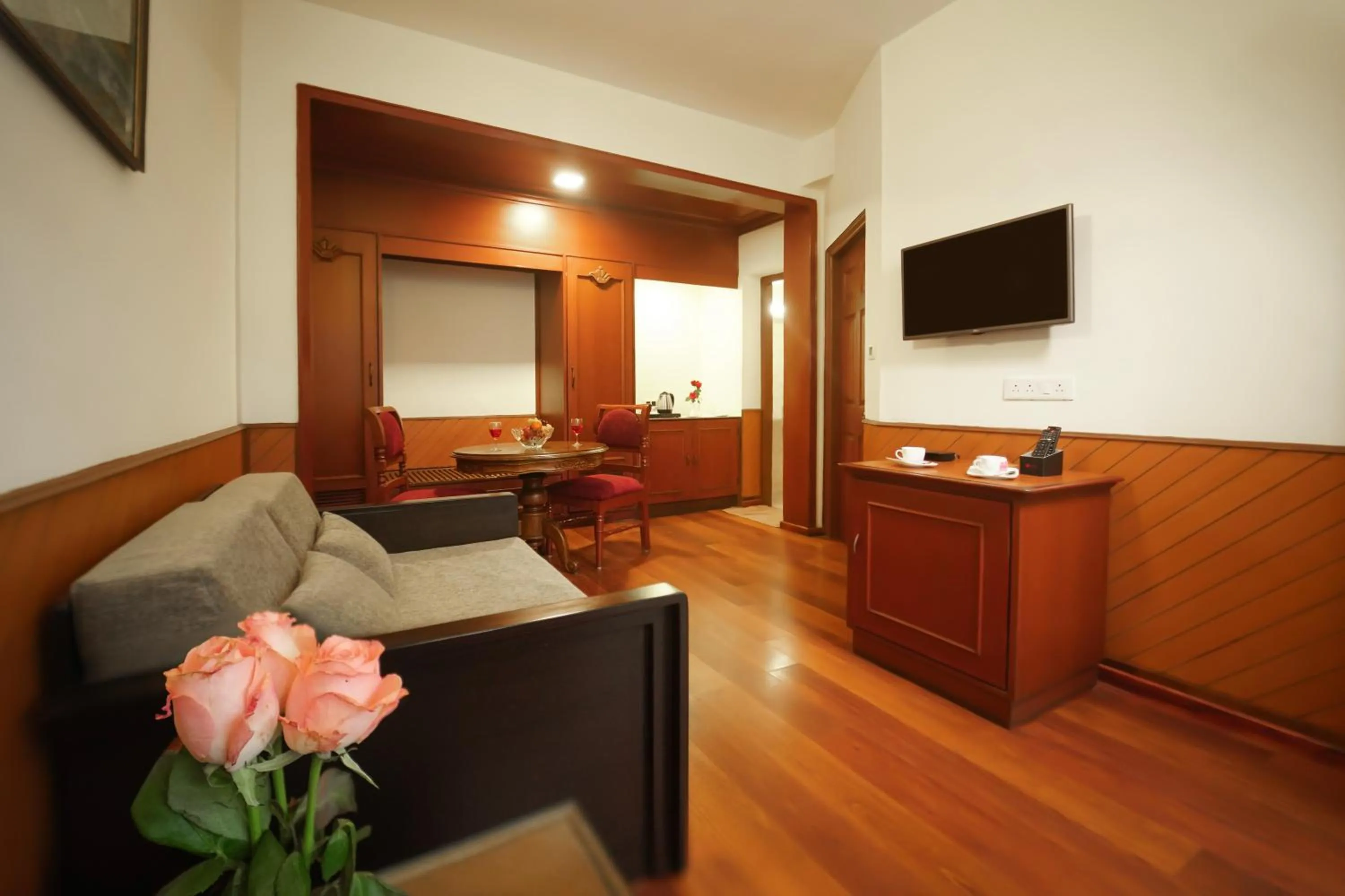 Living room in JC Residency