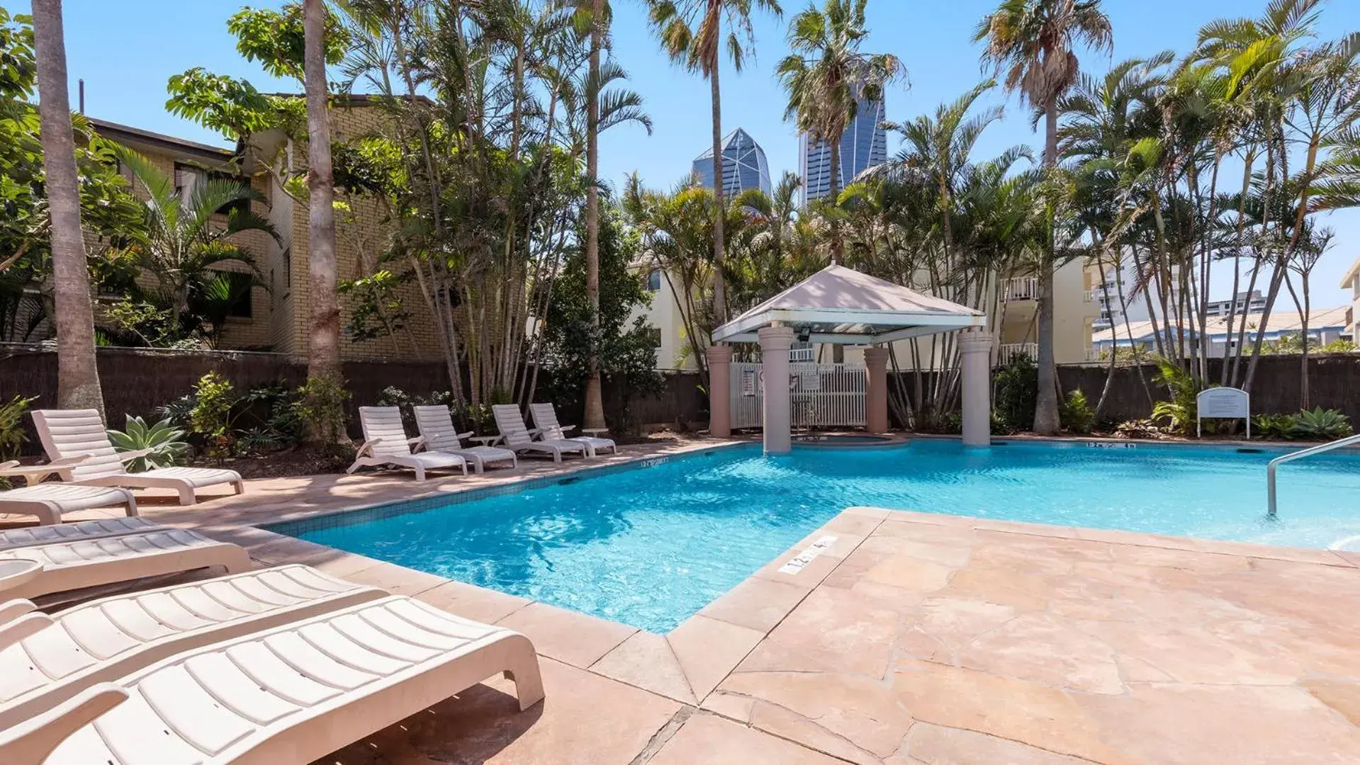 Swimming pool in Oaks Gold Coast Hotel Swimming pool in Oaks Gold Coast Hotel