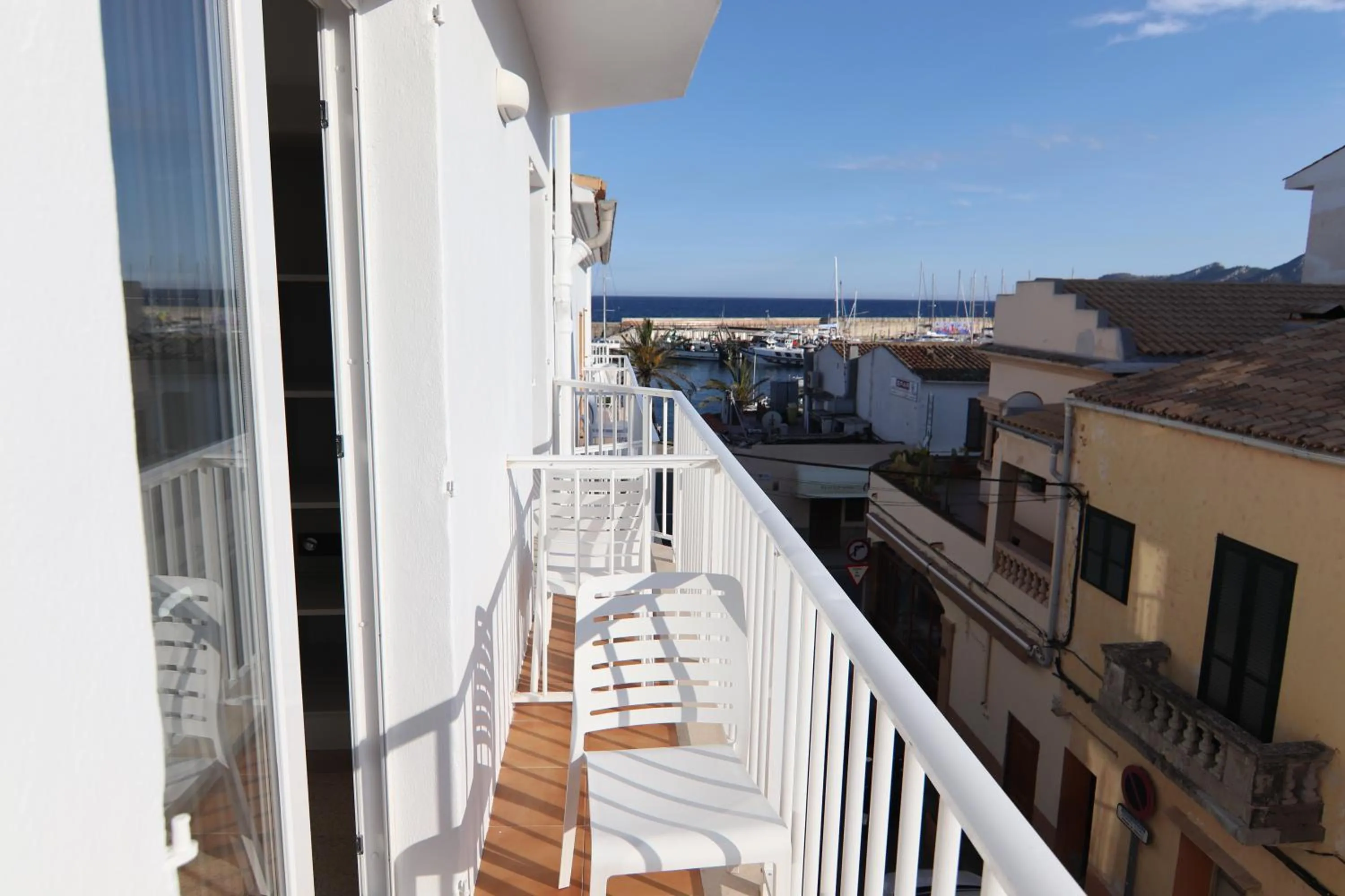 Balcony/Terrace in Hostal Cala Ratjada