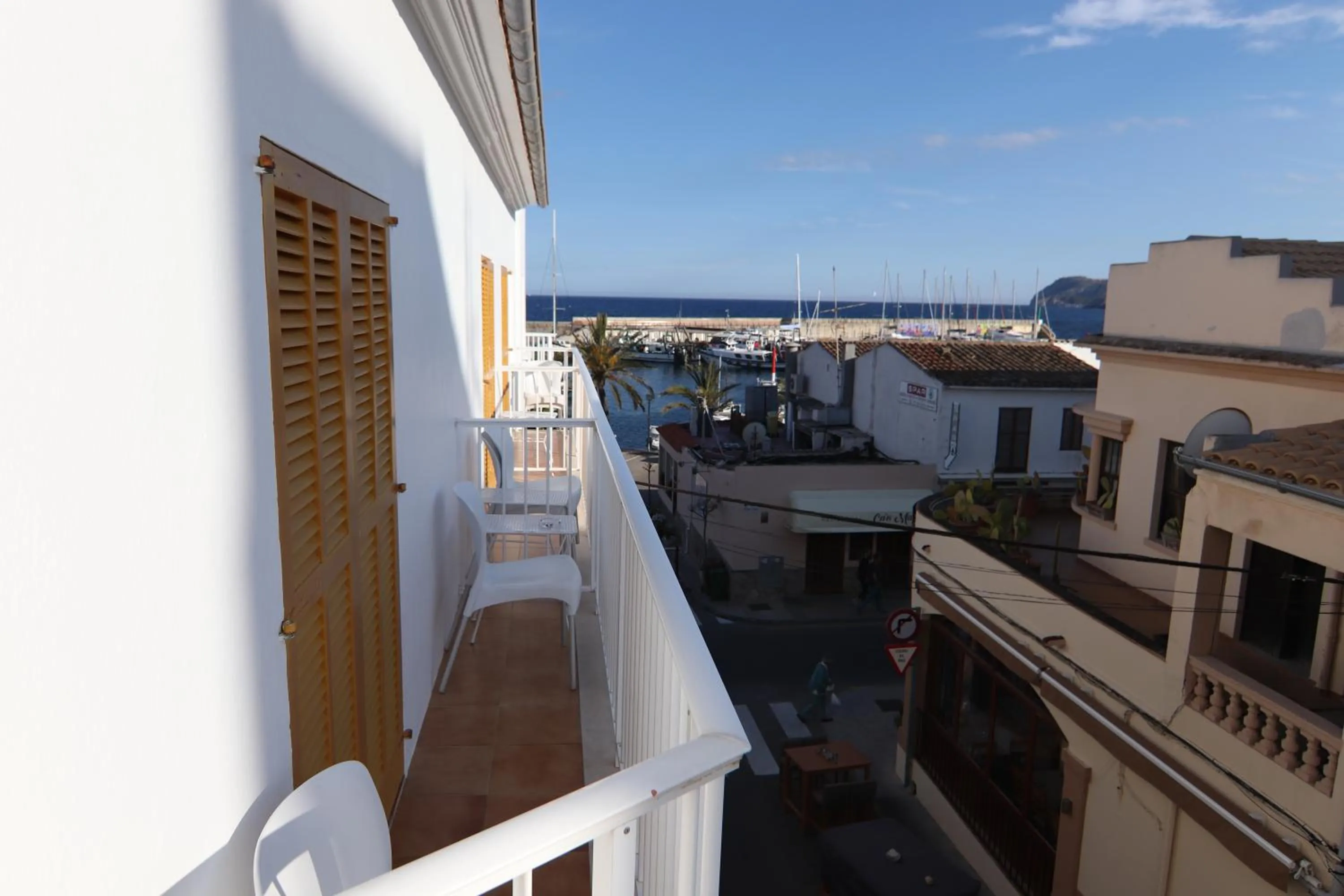 Balcony/Terrace in Hostal Cala Ratjada