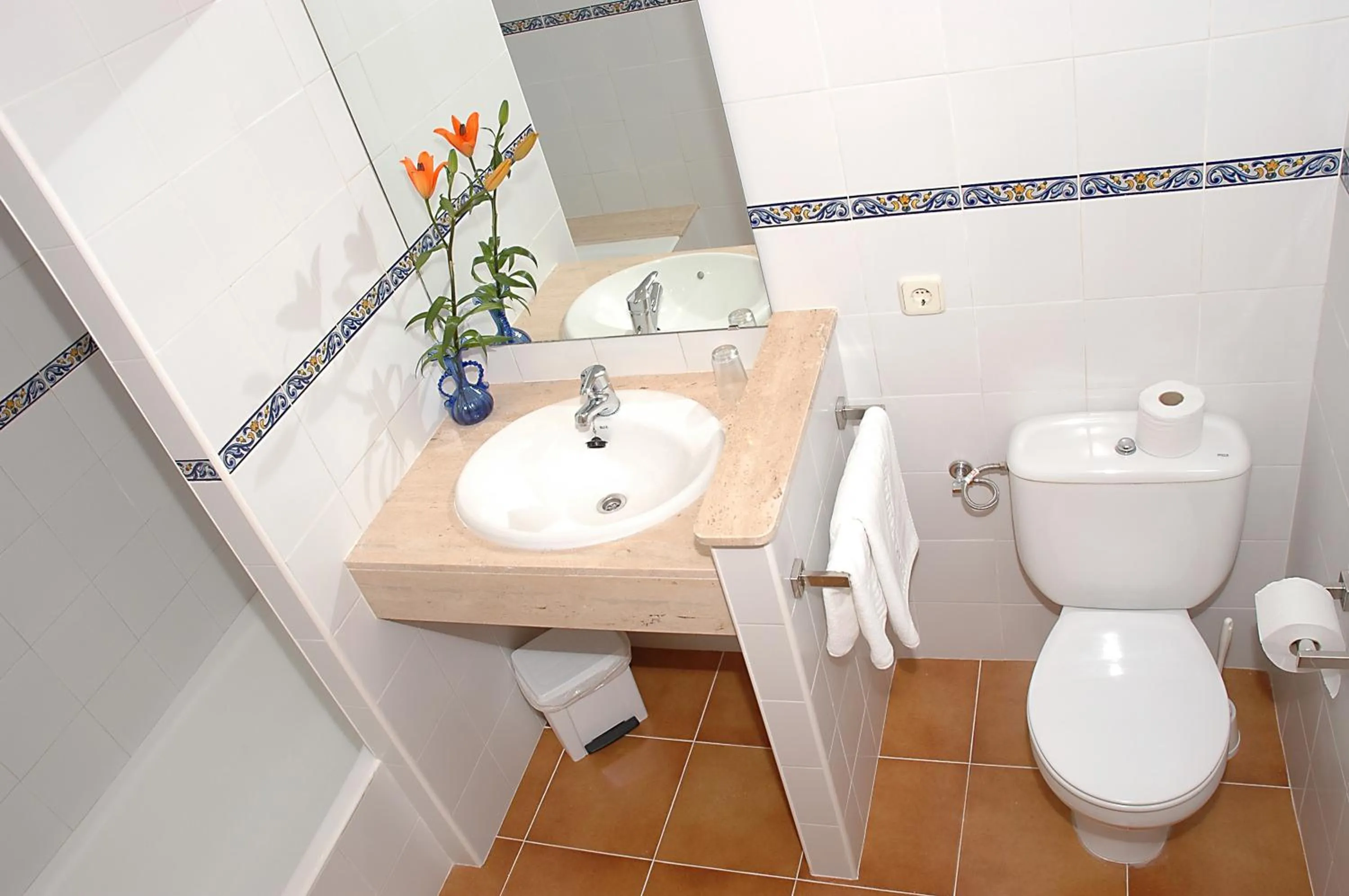 Bathroom in Hostal Cala Ratjada