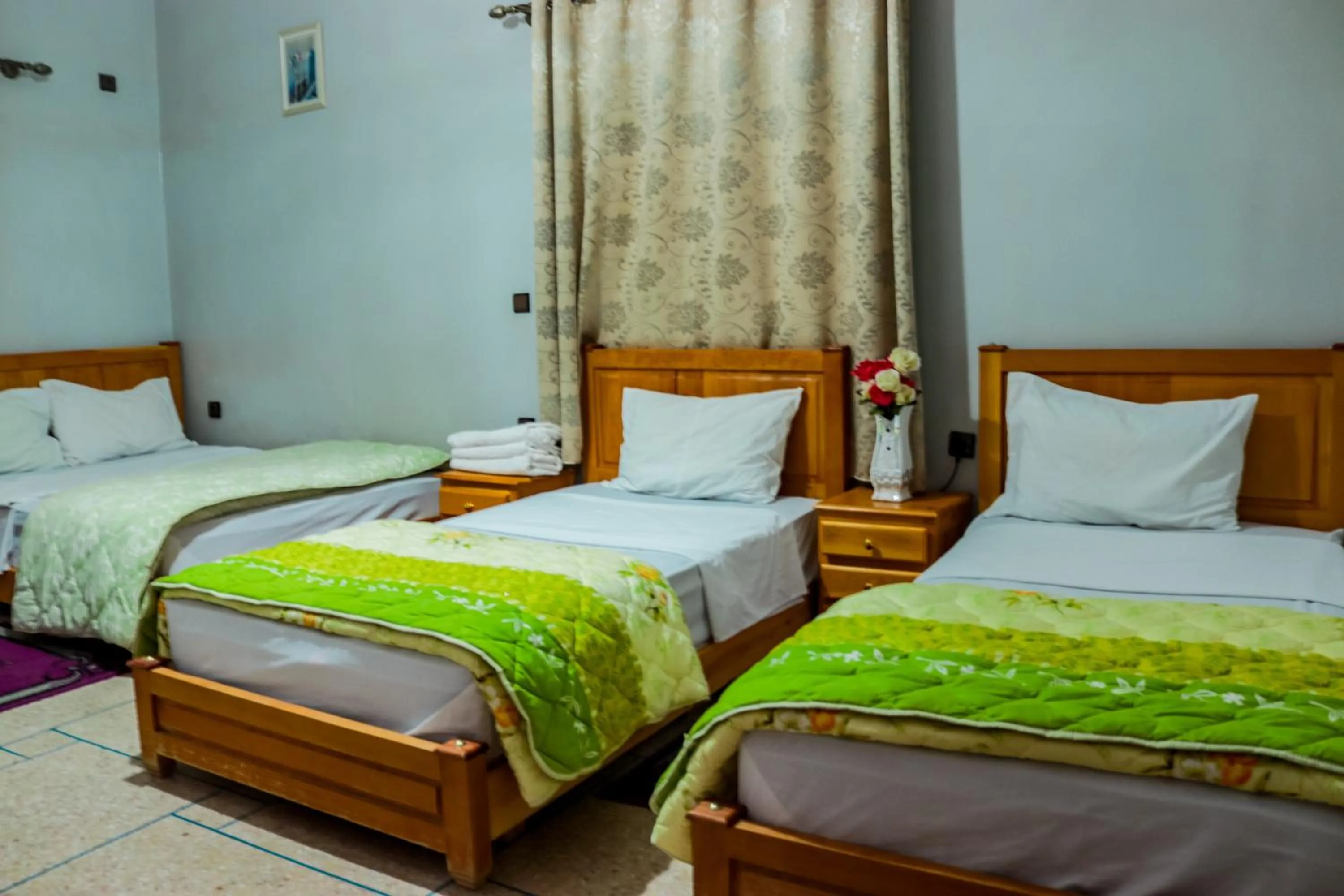 Bed in Hotel Palace Zaida