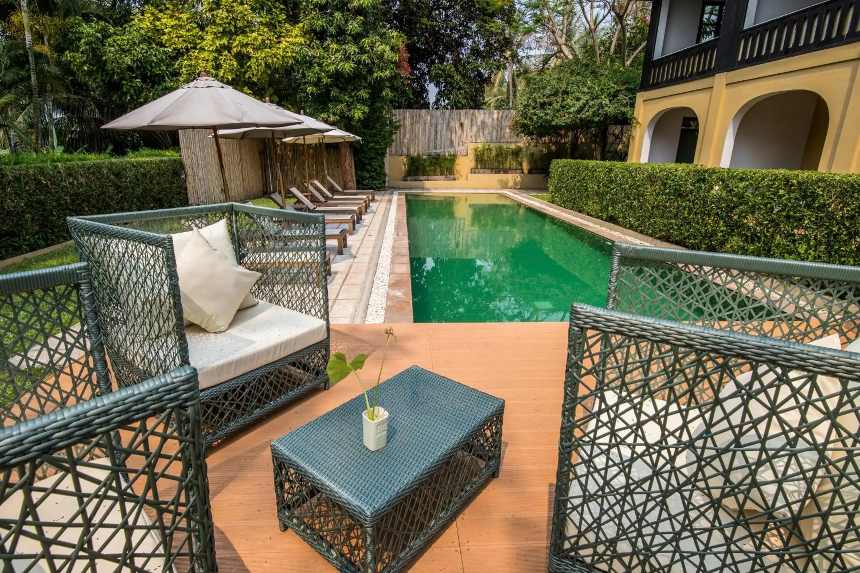 Swimming pool in The Apsara Rive Droite Swimming pool in The Apsara Rive Droite