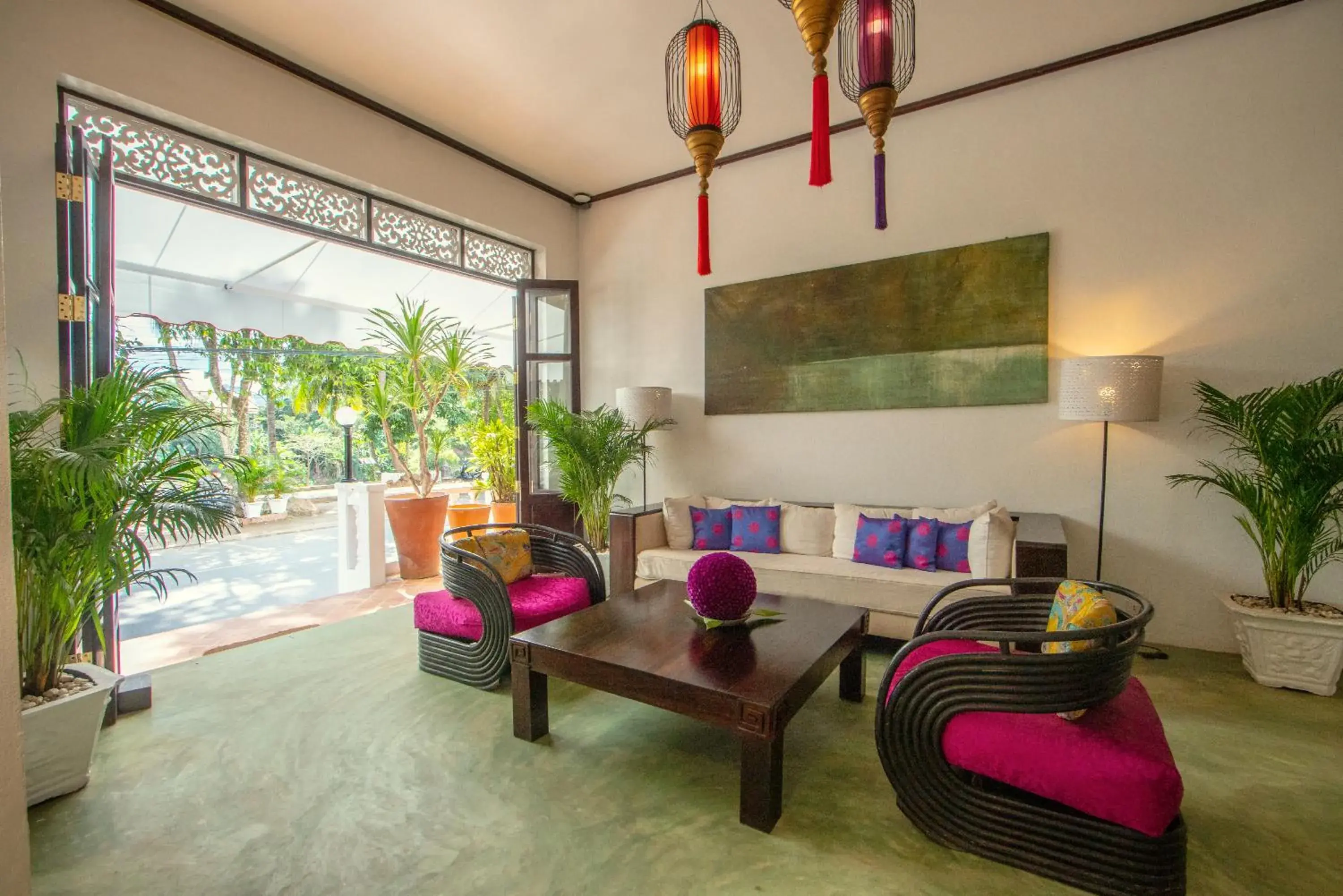 Lobby or reception in The Apsara Lobby or reception in The Apsara