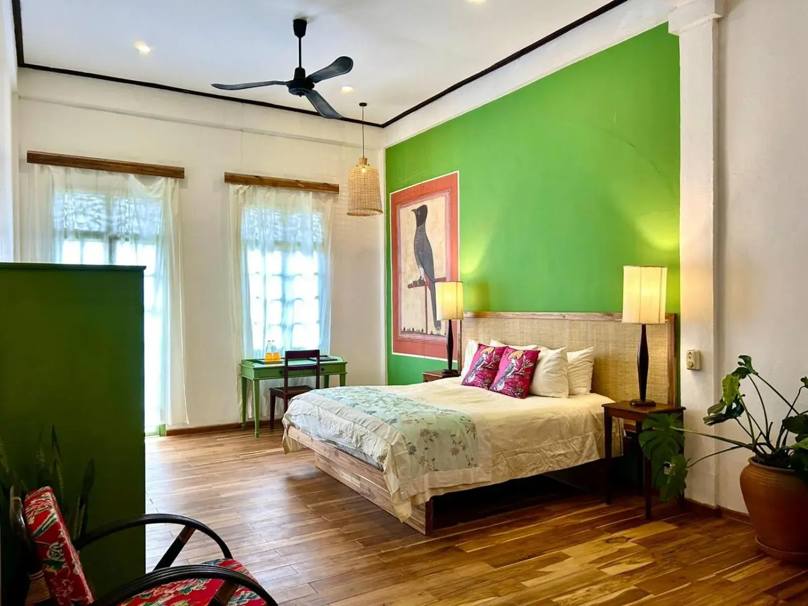 Bedroom, Bed in The Apsara Bedroom, Bed in The Apsara