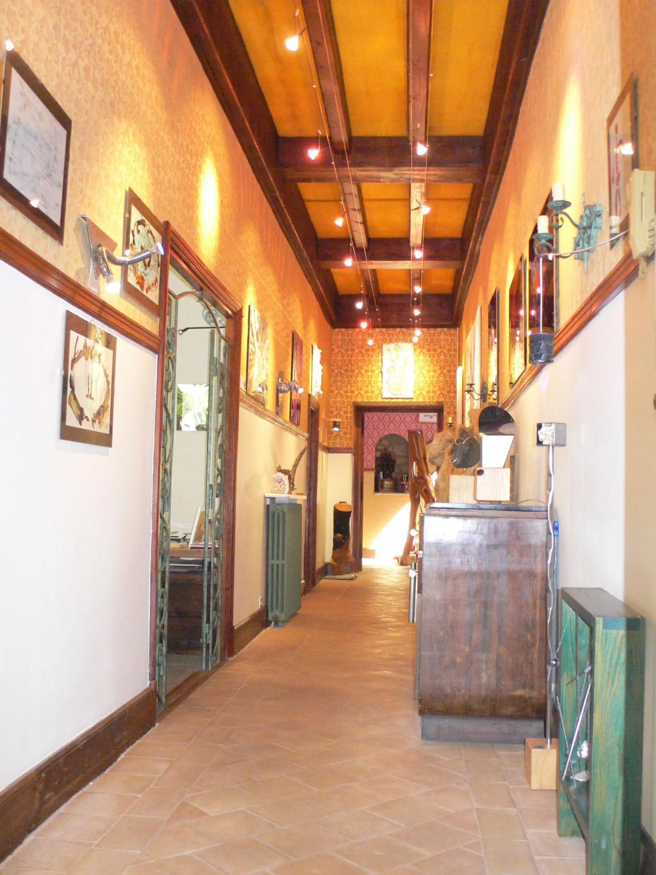 Lobby or reception in Ermitage de Peyreleau
