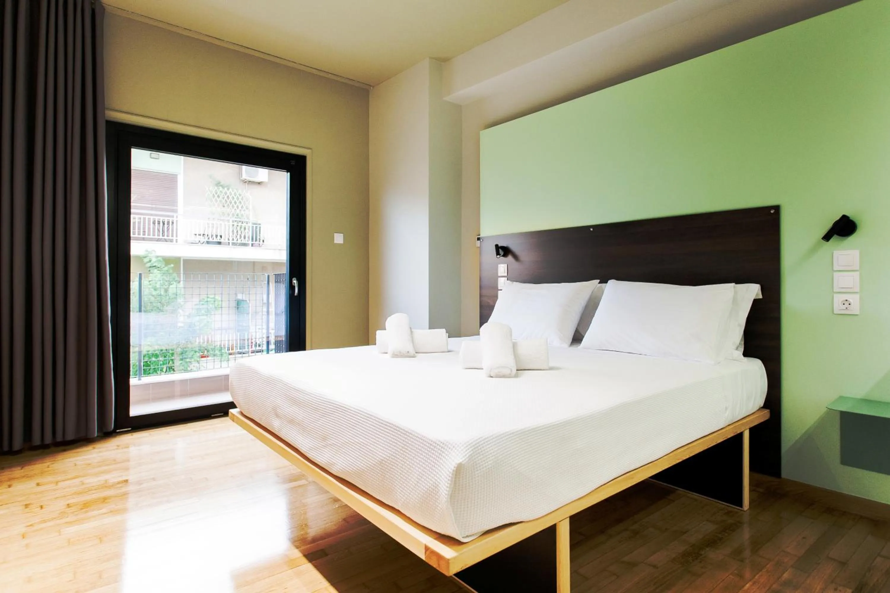 Bed in Greece U Around Athens Thissio Suites