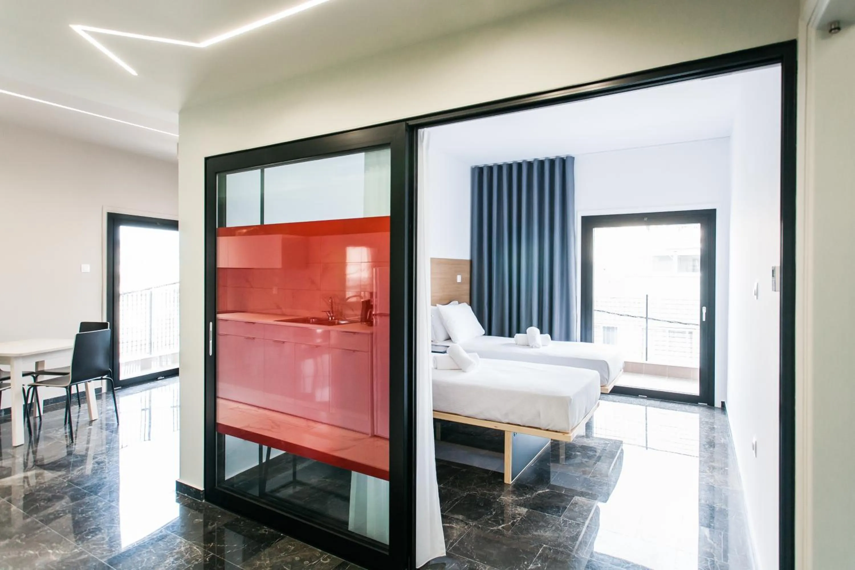 Bed in Greece U Around Athens Thissio Suites