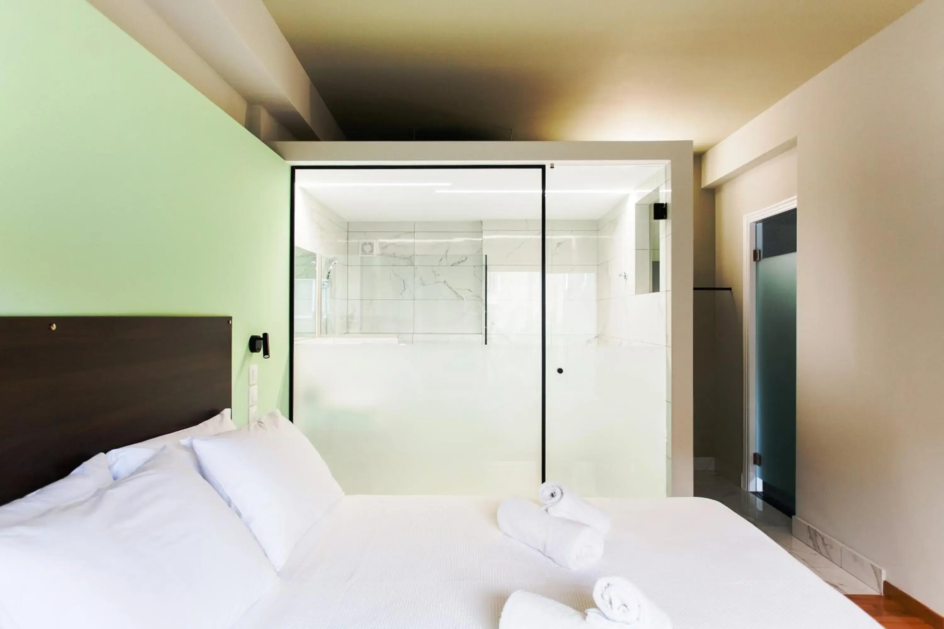 Bed in Greece U Around Athens Thissio Suites Bed in Greece U Around Athens Thissio Suites