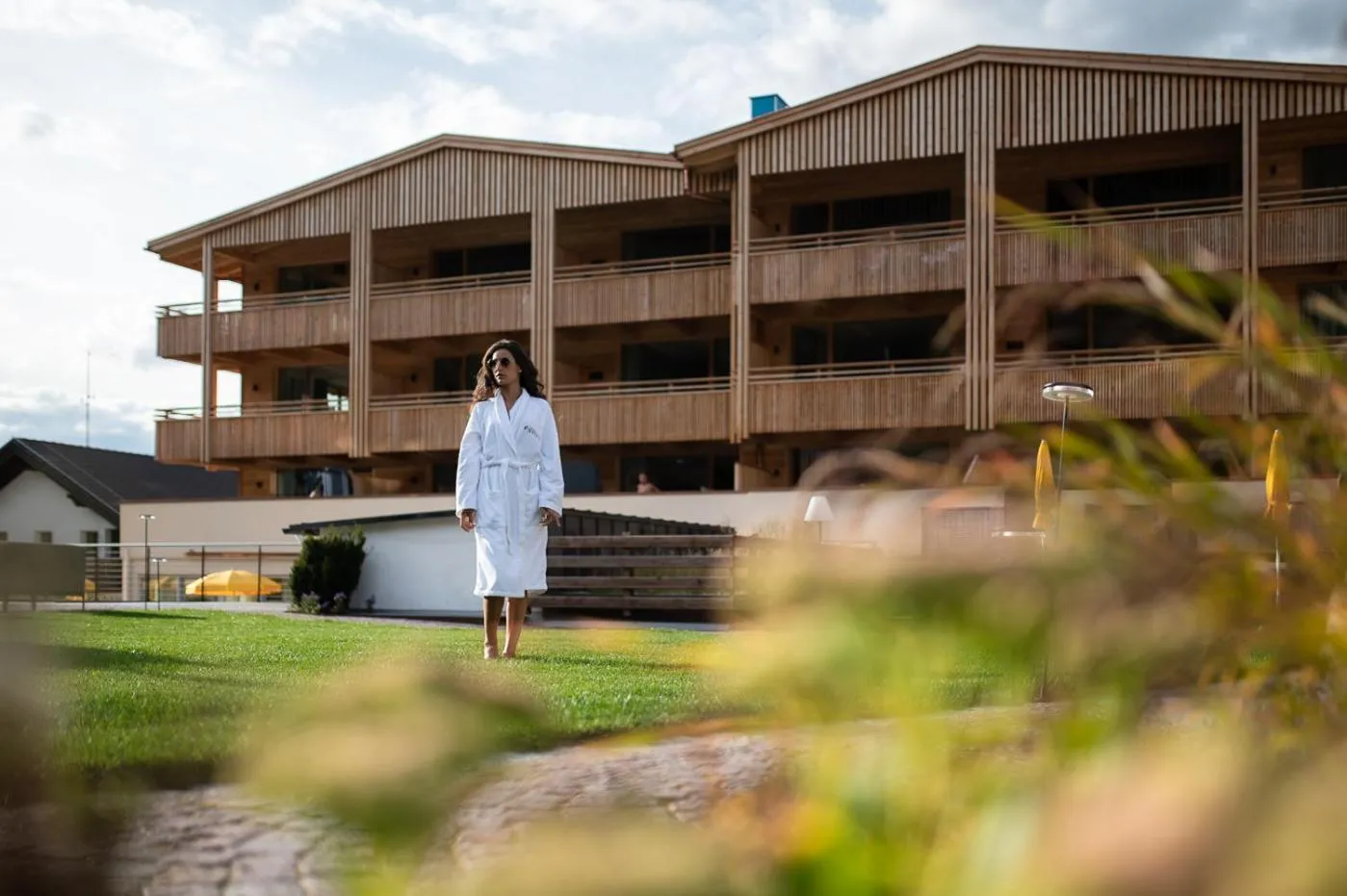 Property building in Alpine Nature Hotel Stoll