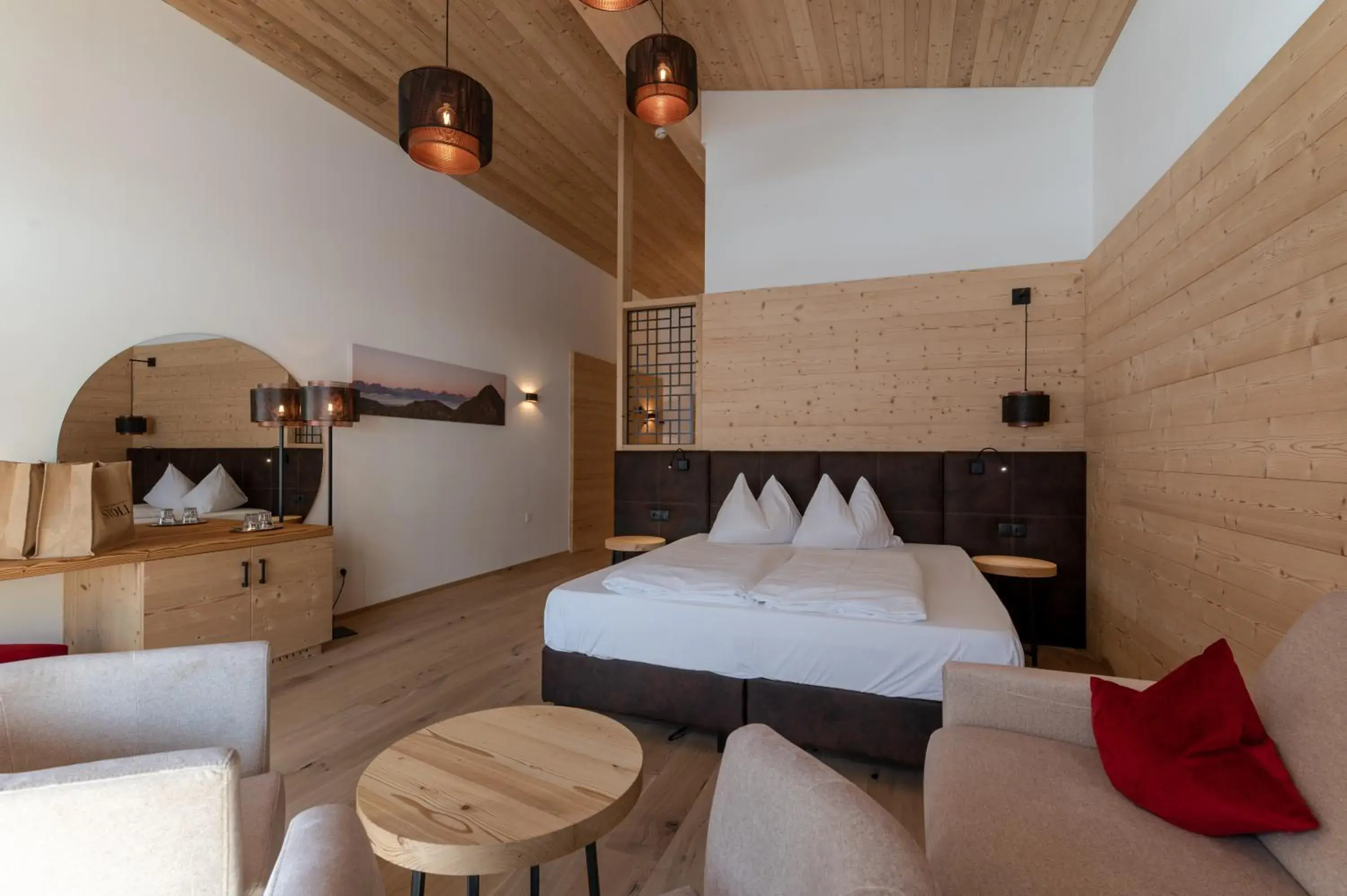 Deluxe Double or Twin Room in Alpine Nature Hotel Stoll Deluxe Double or Twin Room in Alpine Nature Hotel Stoll