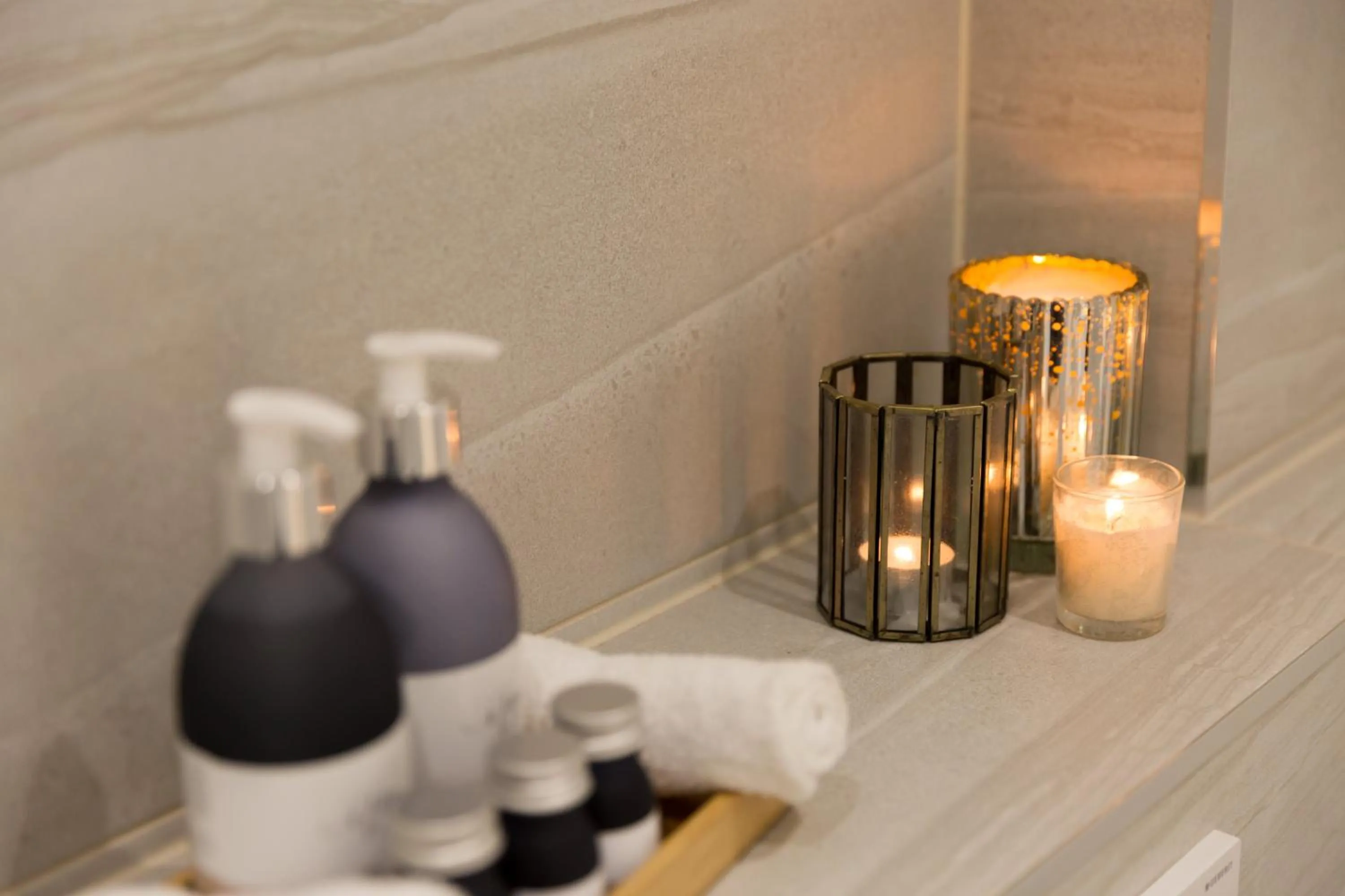 Bathroom in Warkworth House Hotel