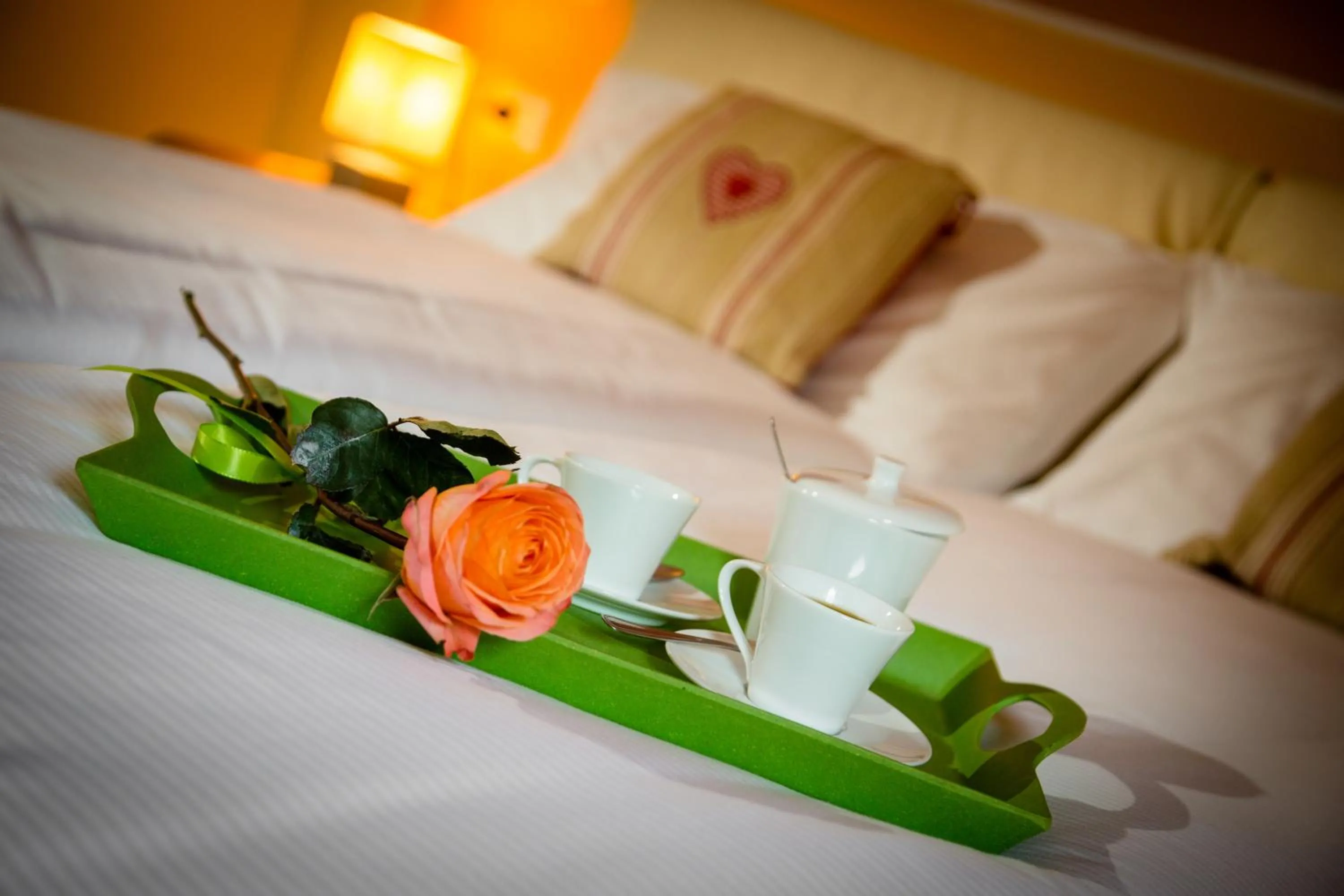 Decorative detail, Bed in Residence Rta La Rosa delle Dolomiti