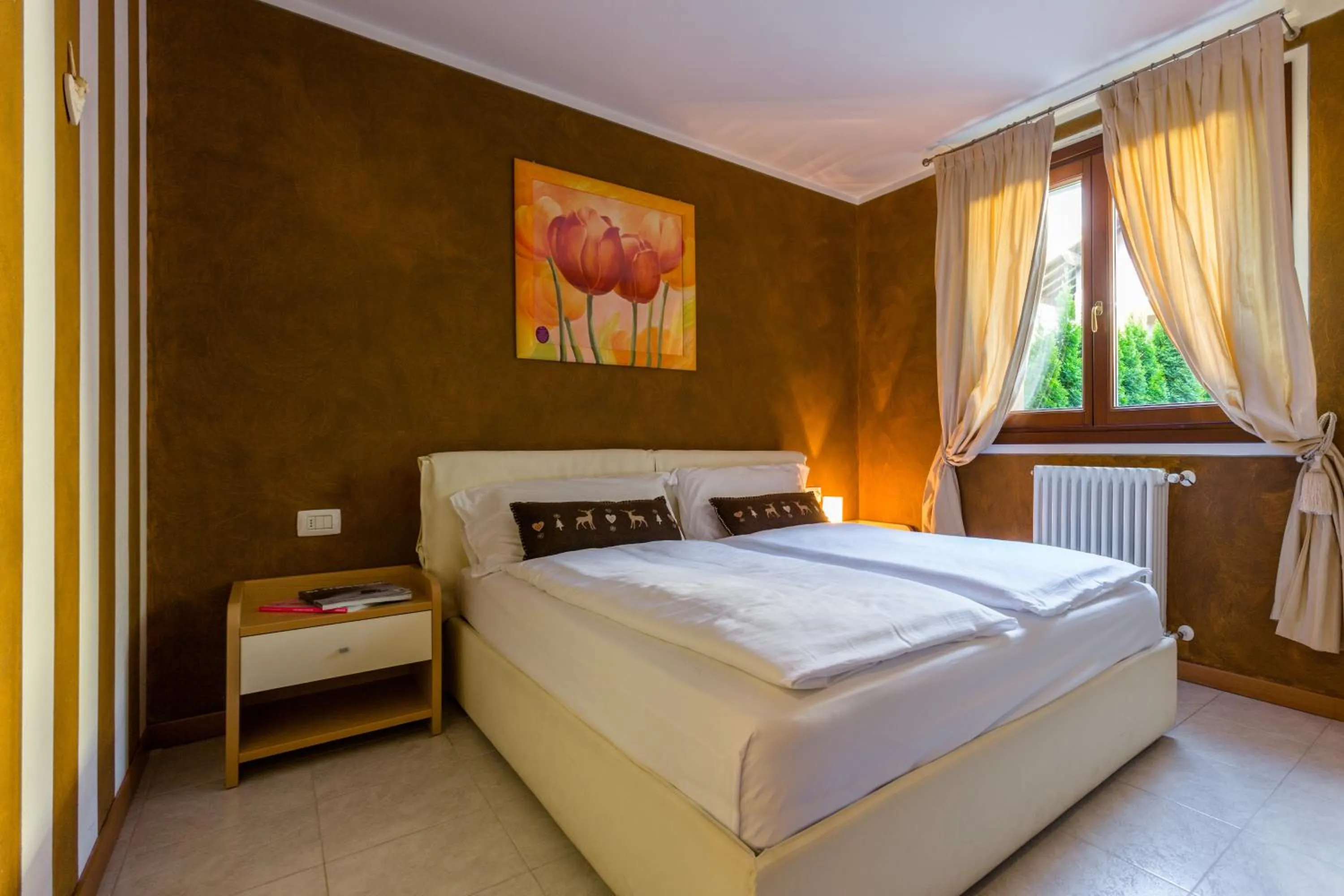 Bedroom, Bed in Residence Rta La Rosa delle Dolomiti