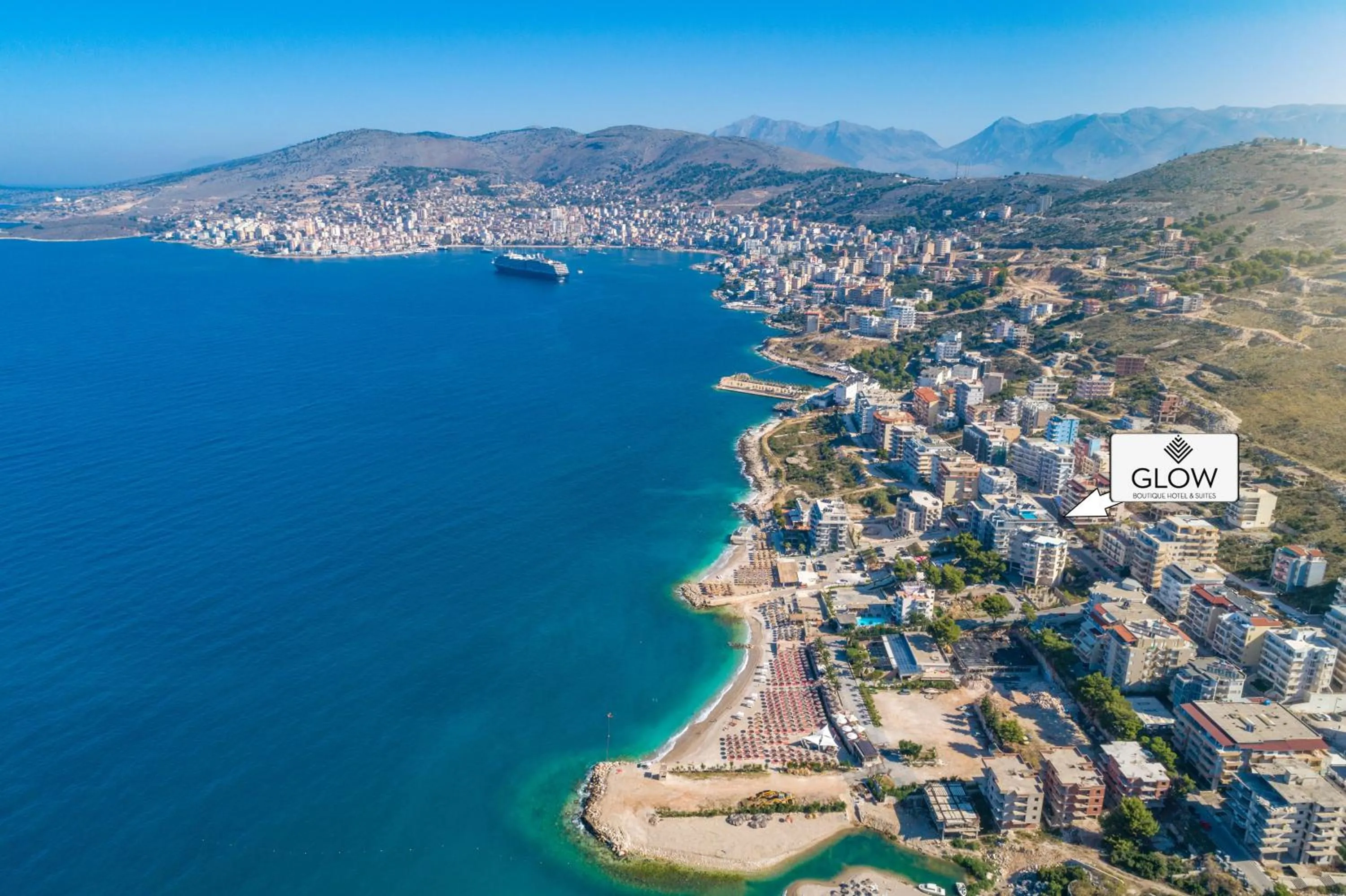 Bird's eye view in Glow Boutique Hotel & Suites