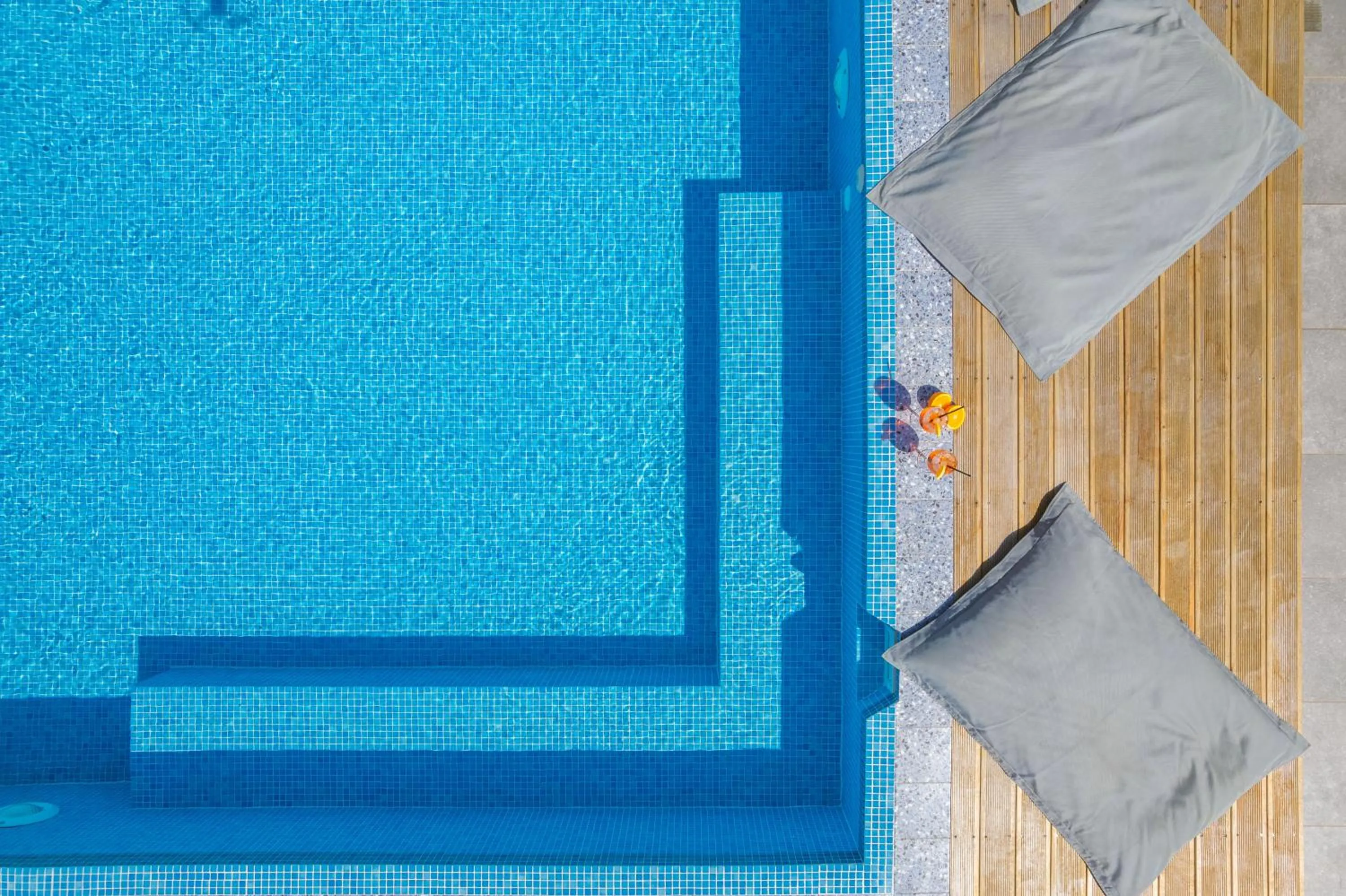 Swimming pool in Glow Boutique Hotel & Suites