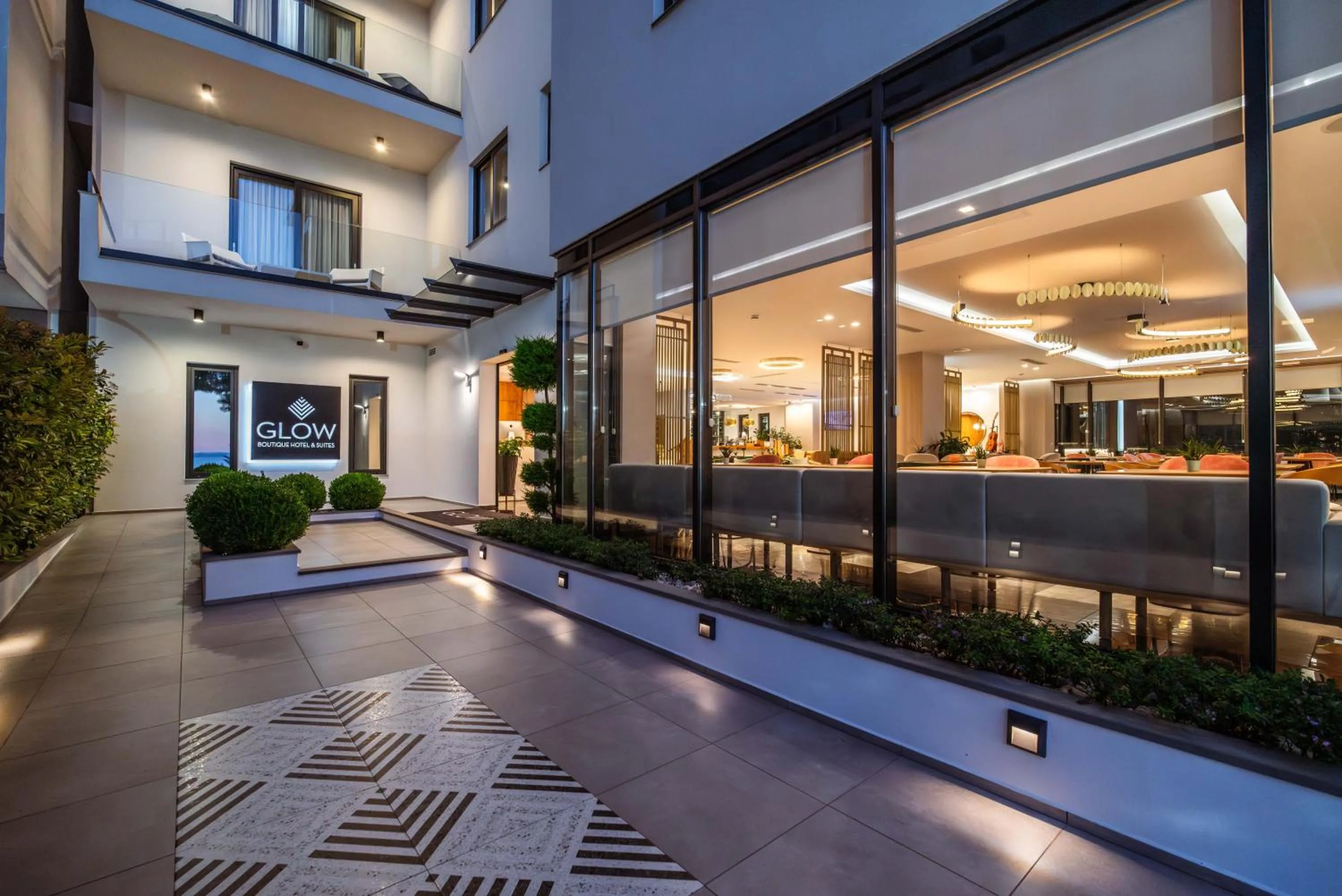 Property building in Glow Boutique Hotel & Suites