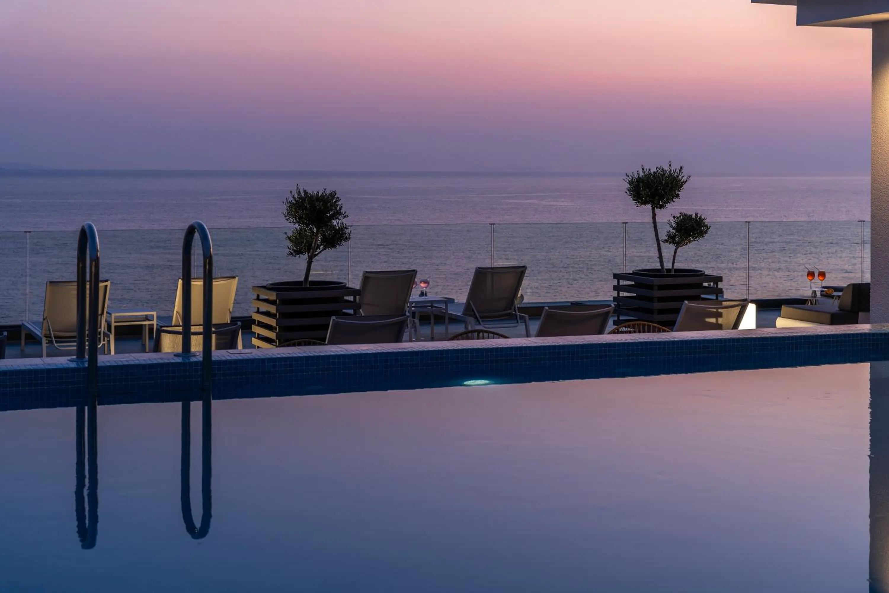 Balcony/Terrace in Glow Boutique Hotel & Suites