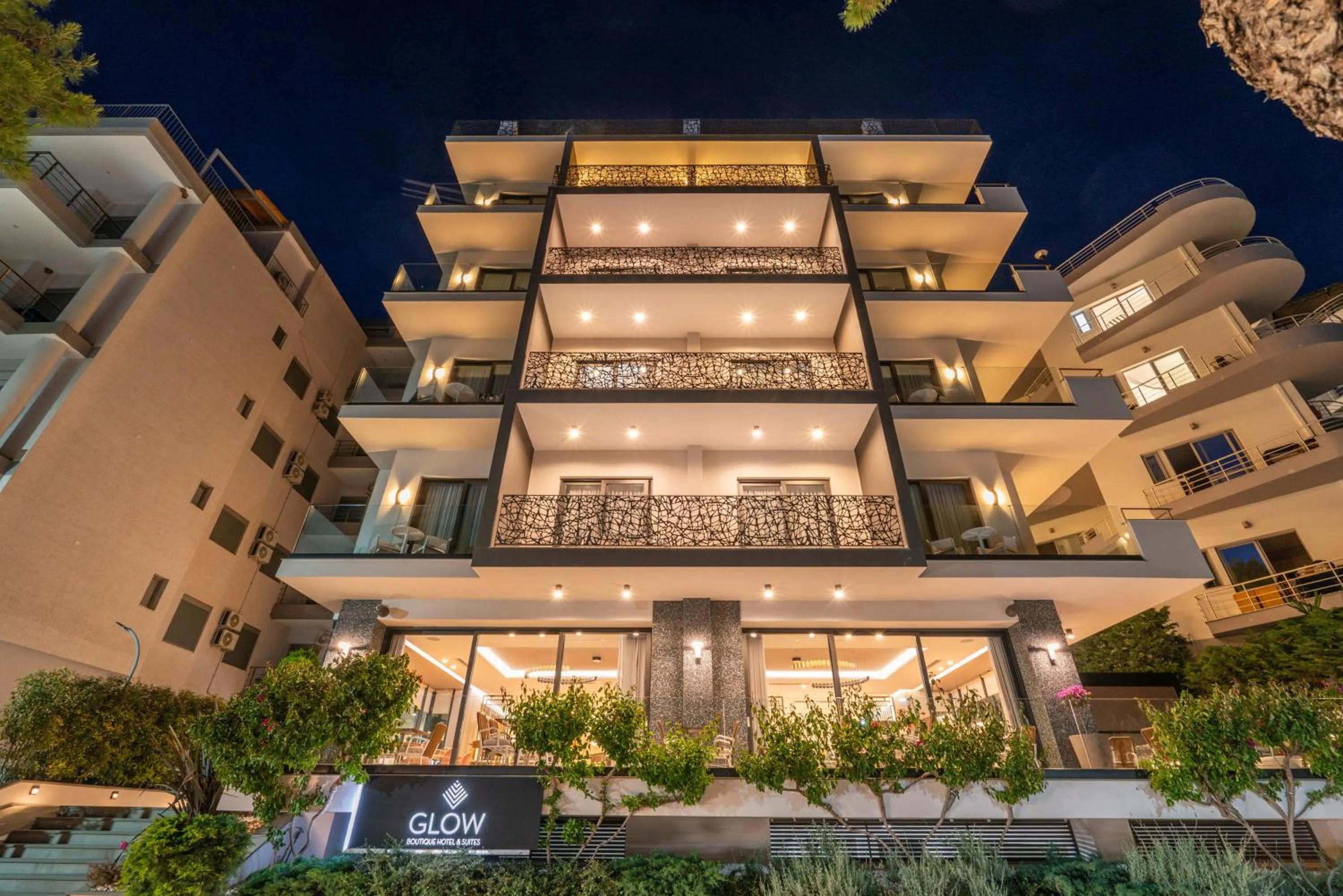 Facade/entrance in Glow Boutique Hotel & Suites