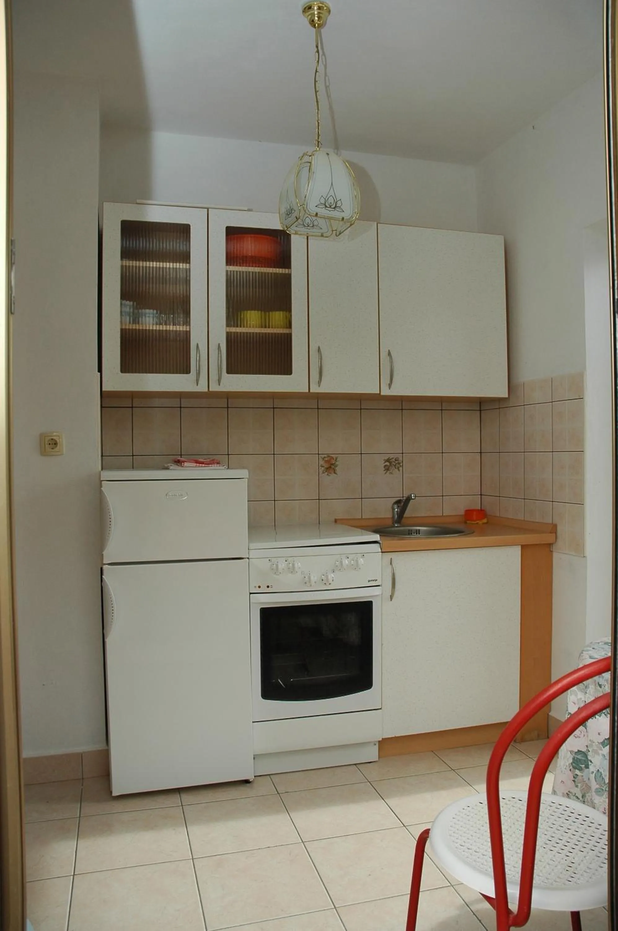 Kitchen or kitchenette in Apartments Jurina