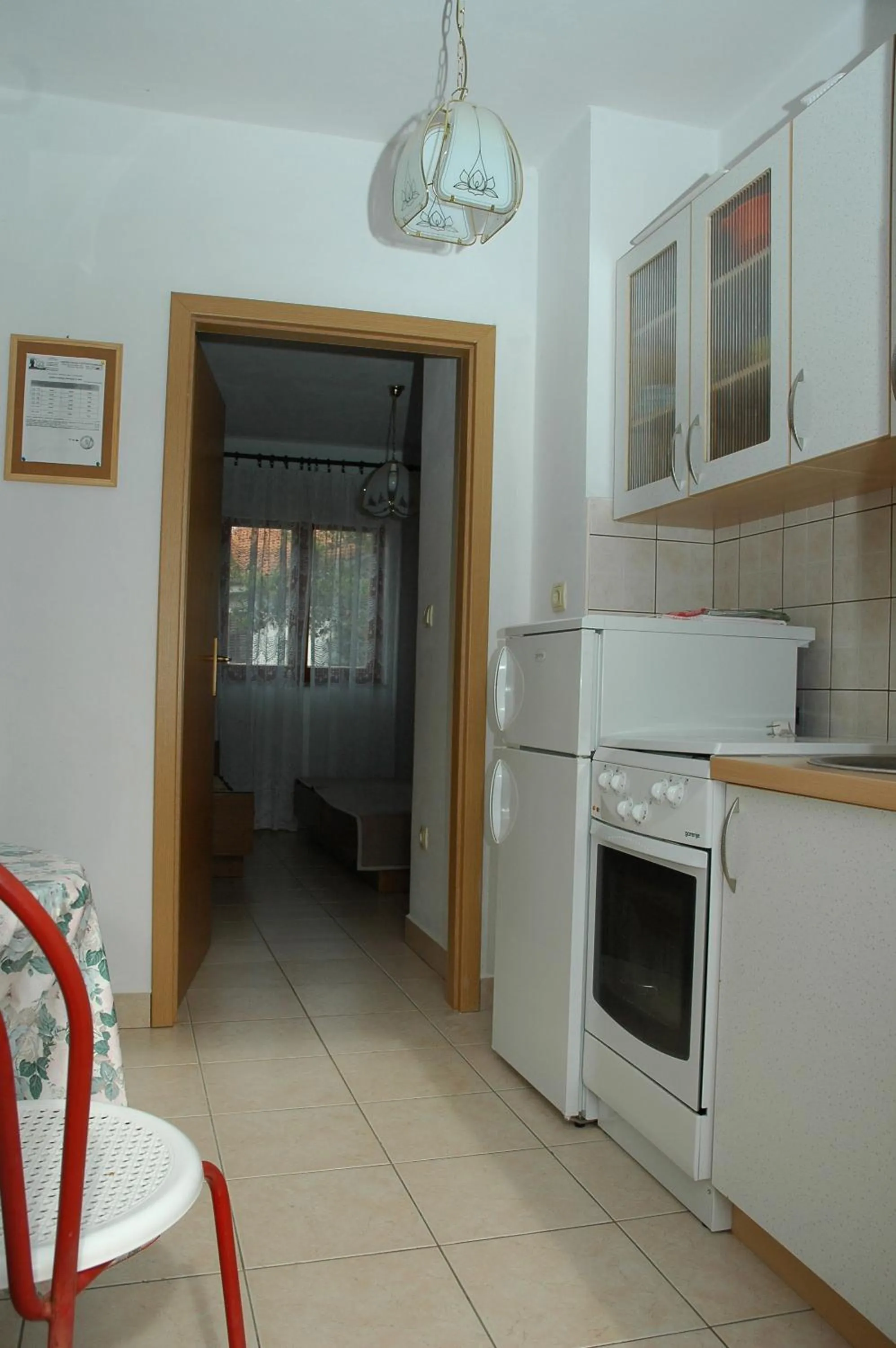 Kitchen or kitchenette in Apartments Jurina
