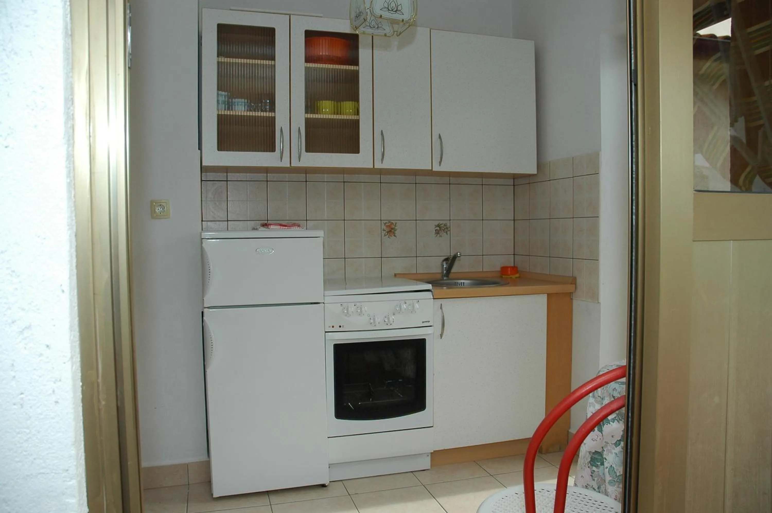 Kitchen or kitchenette in Apartments Jurina
