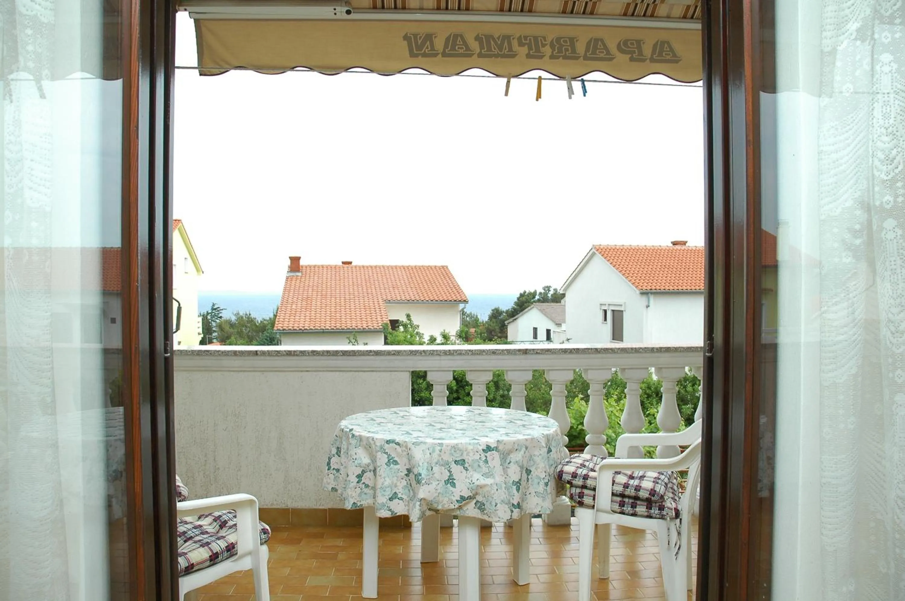 Balcony/Terrace in Apartments Jurina