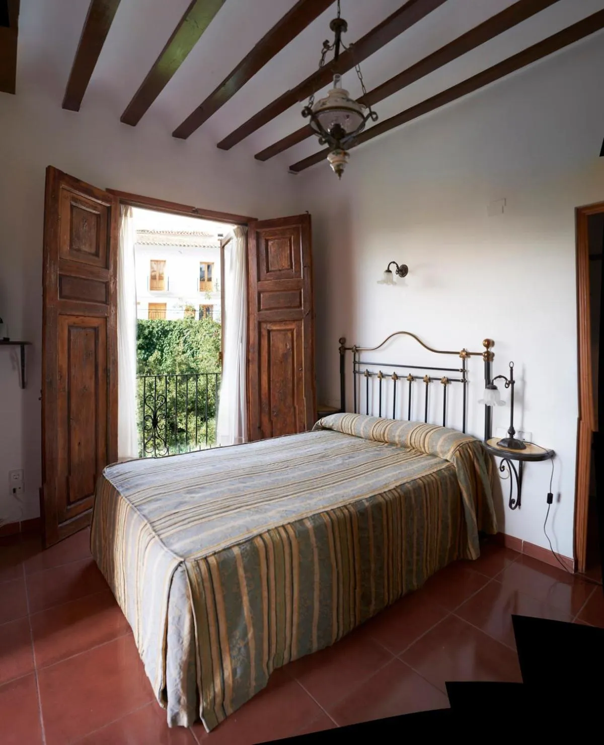 Bed in Hotel Casa de los Arcos