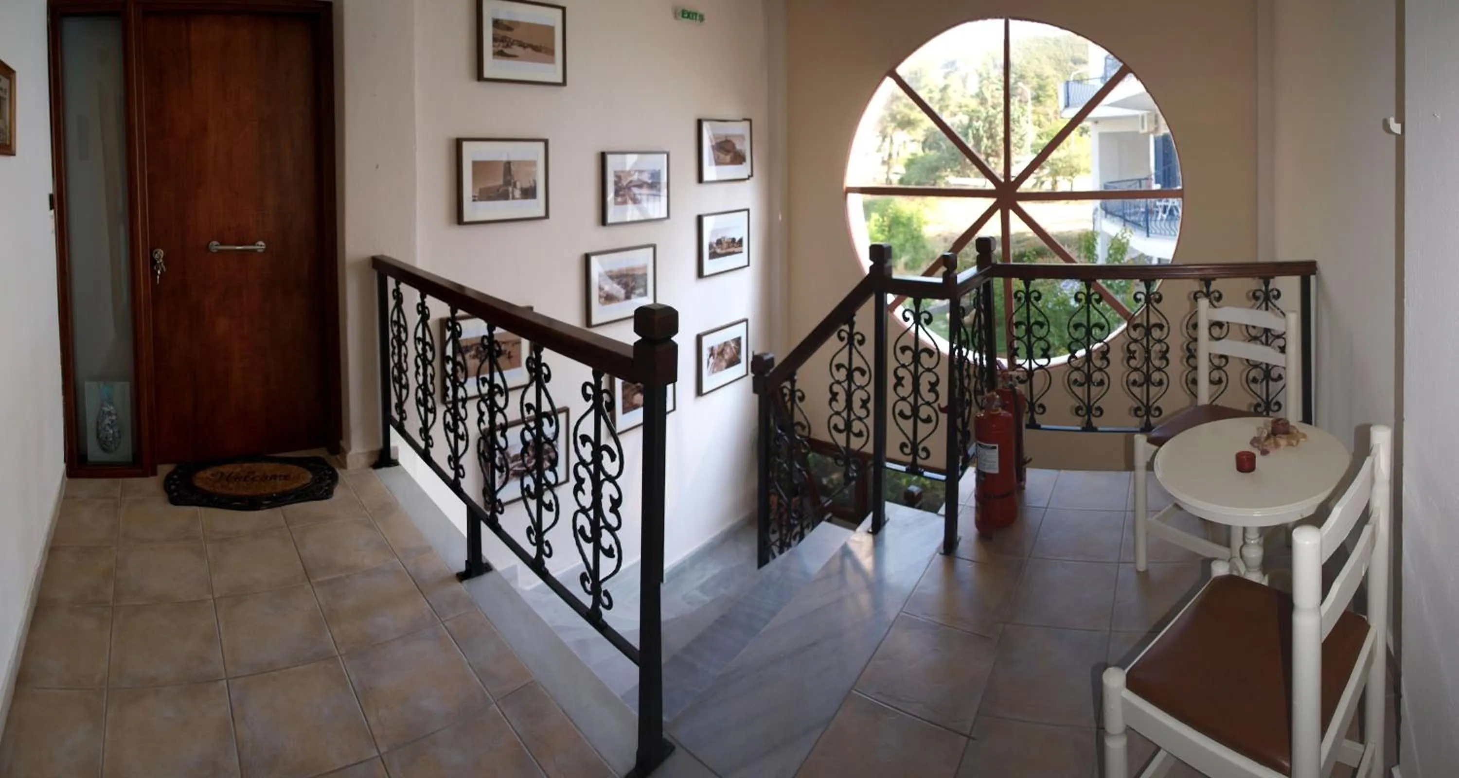 Decorative detail in Anatoli Apartments Polichrono