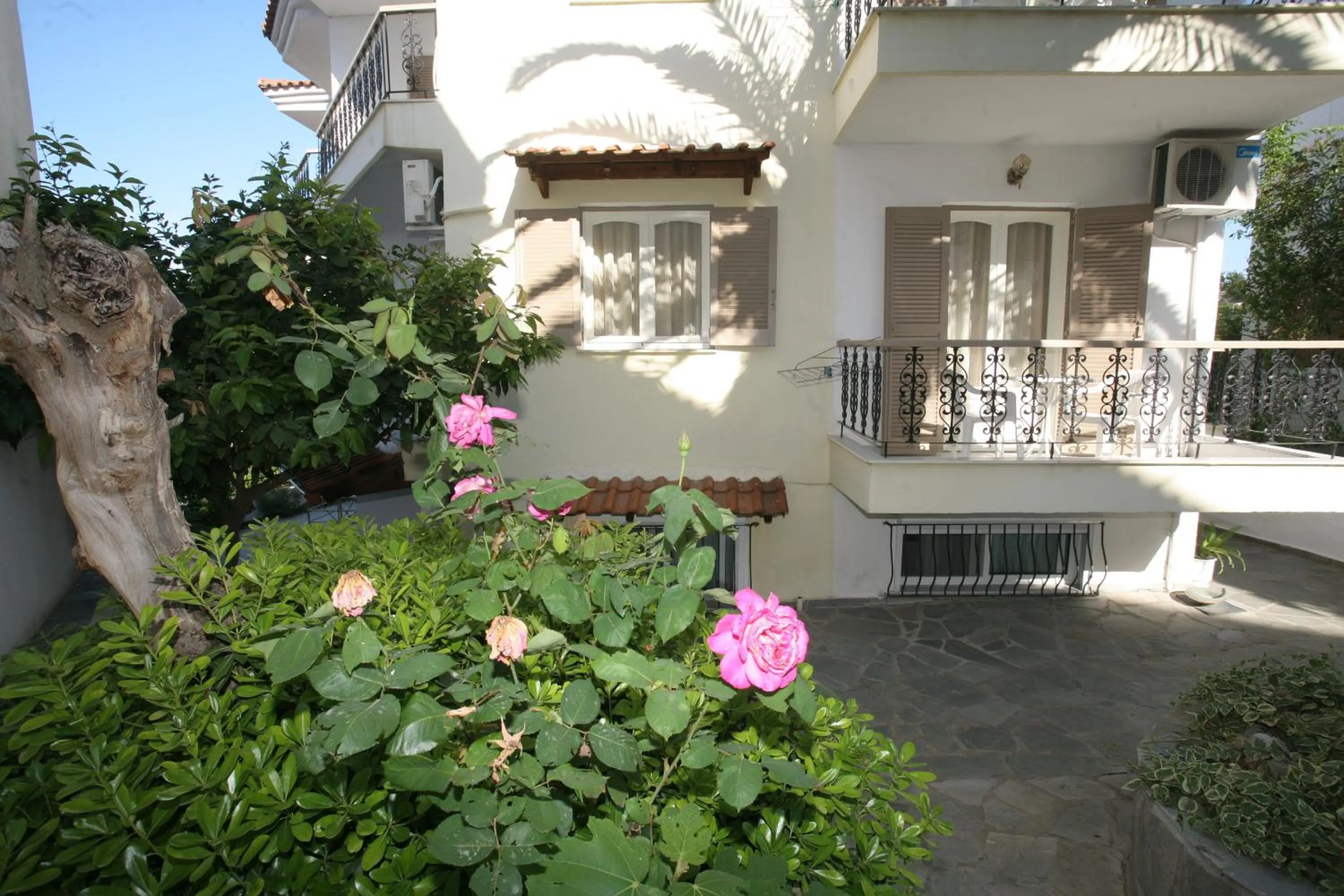 Garden in Anatoli Apartments Polichrono