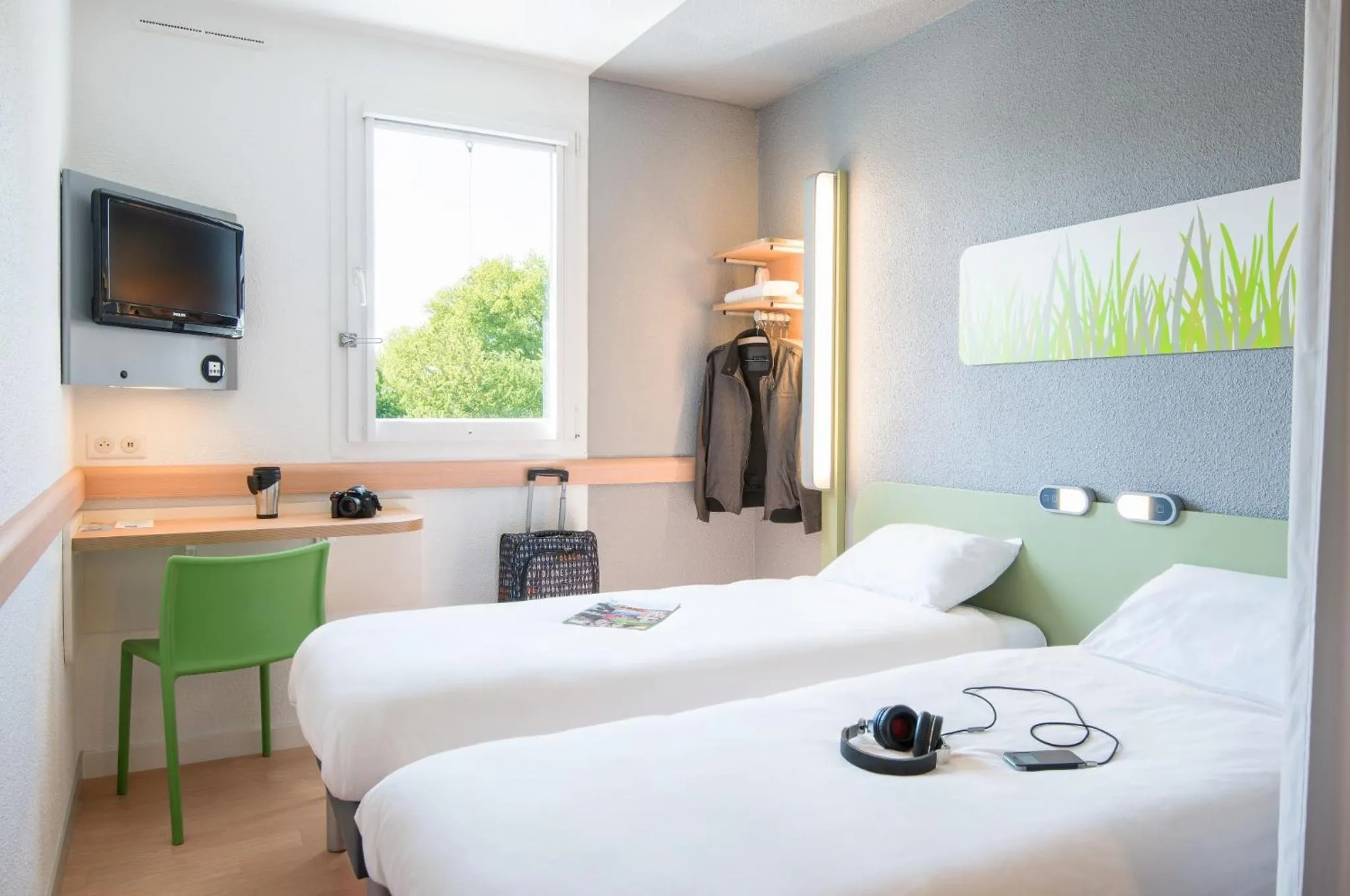 Bed in ibis budget Rennes Route de Saint Malo