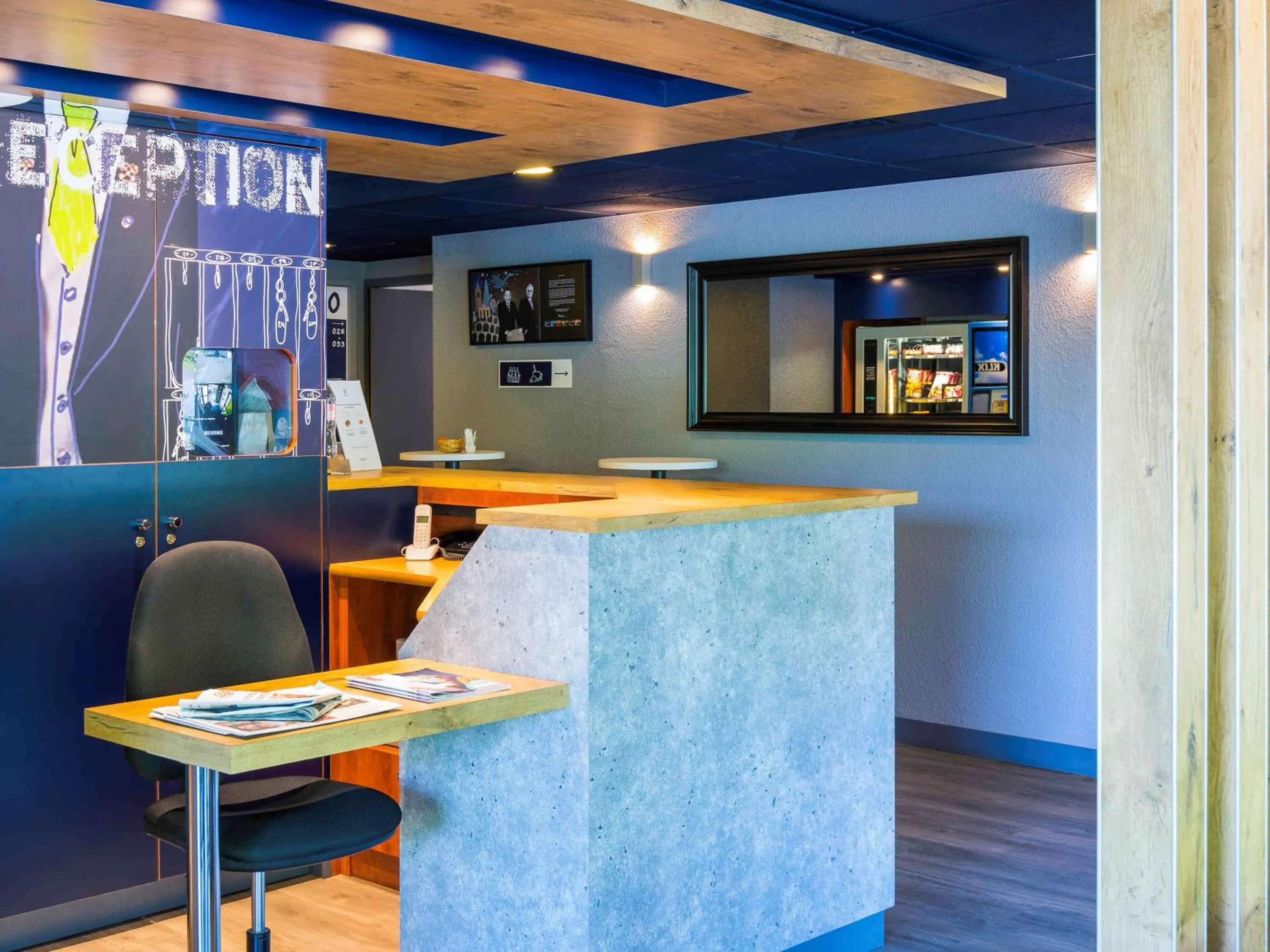 Restaurant/places to eat in ibis budget Rennes Route de Saint Malo