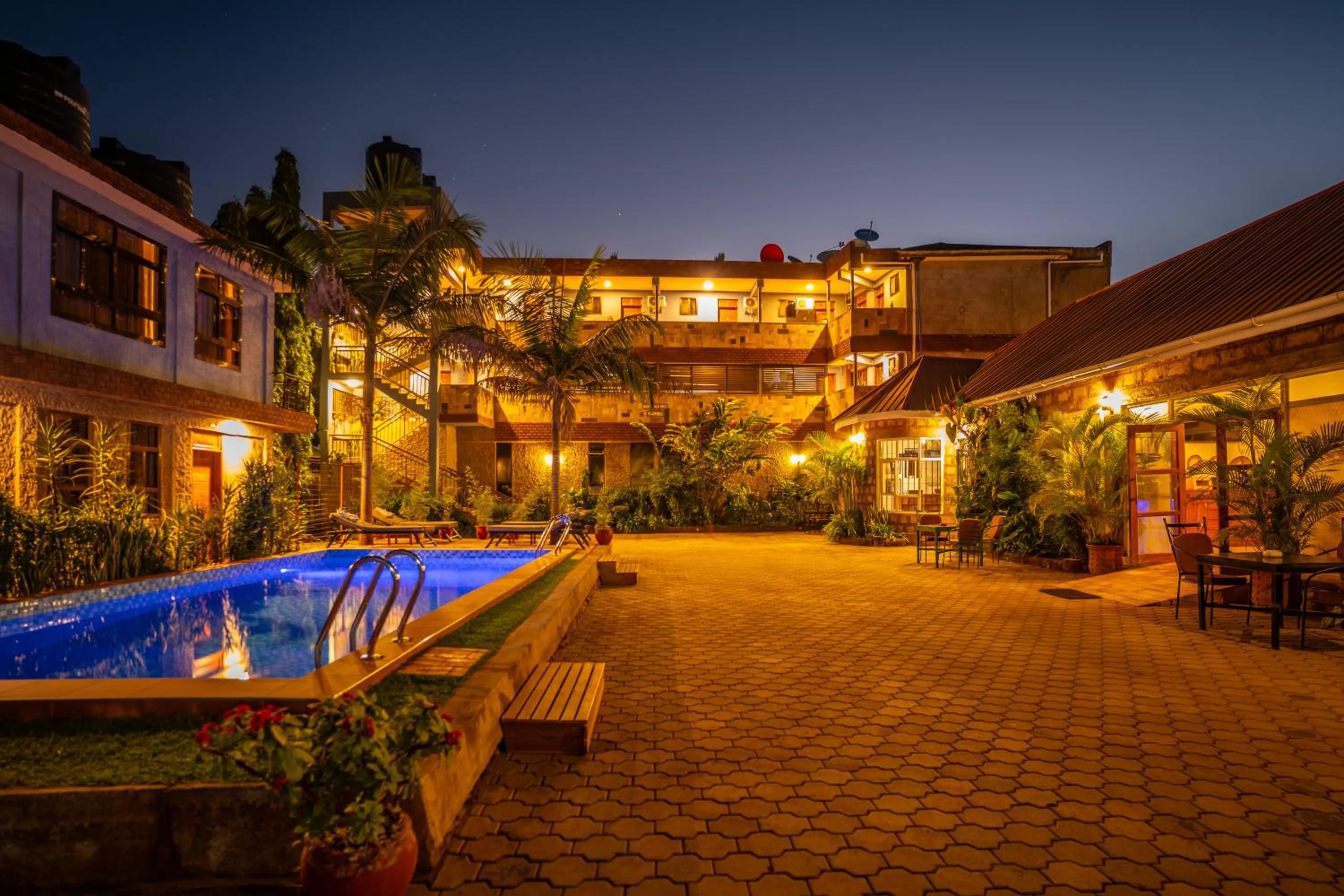 Property building in Mrimba Palm Hotel