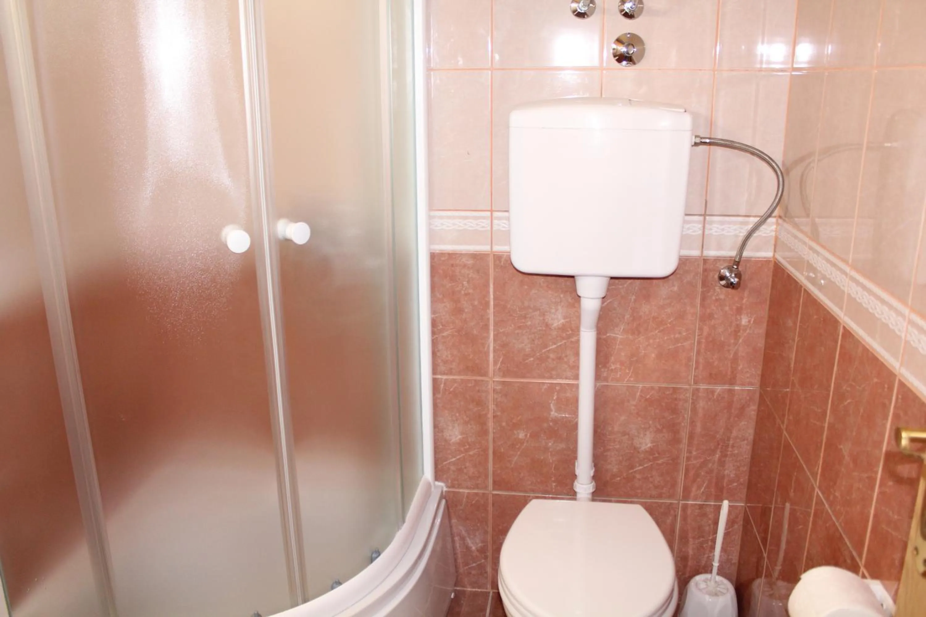 Shower in Guest House Tomanovic