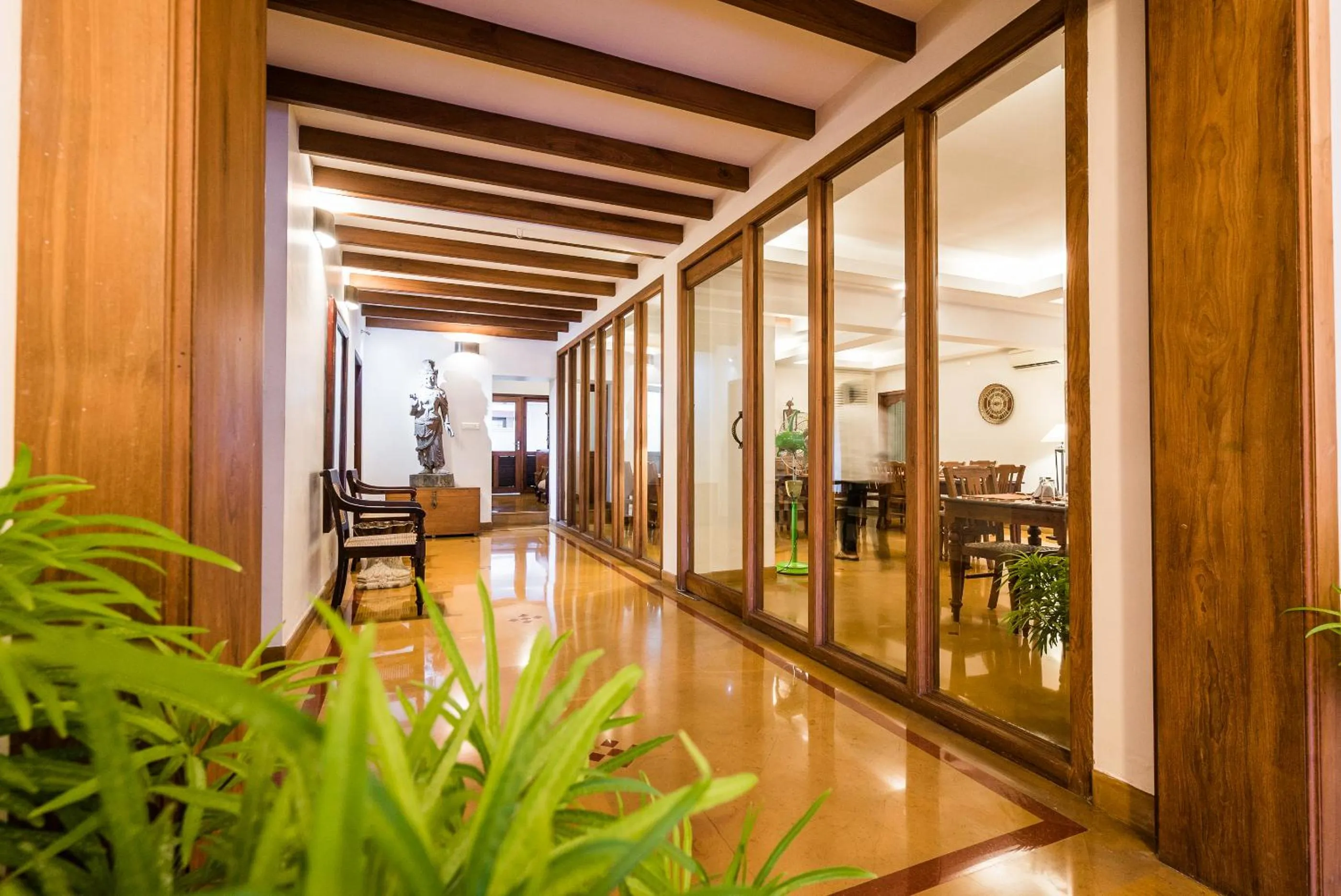 Lobby or reception in Tissa's Inn