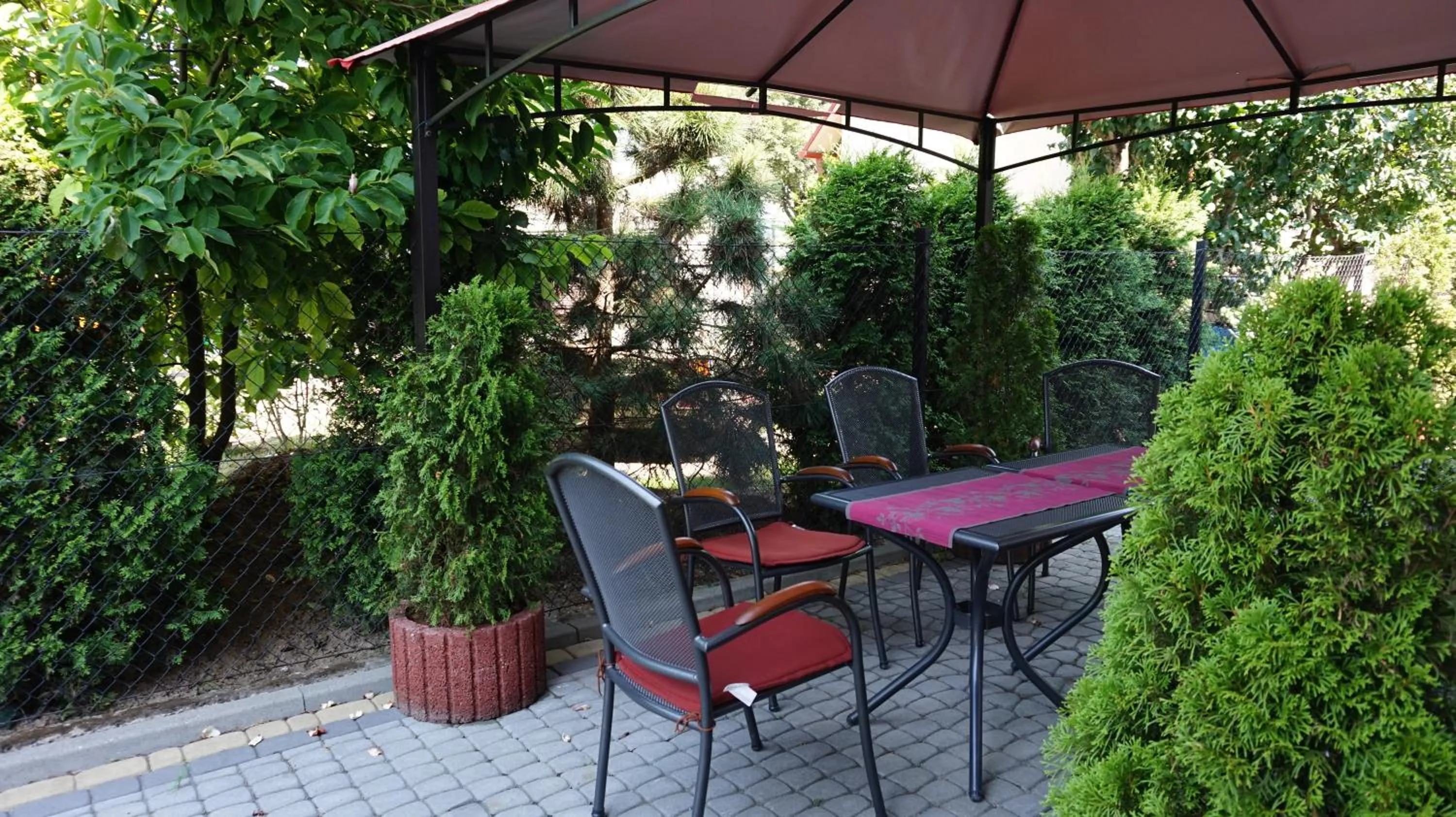 Patio in Hotel Mieszko