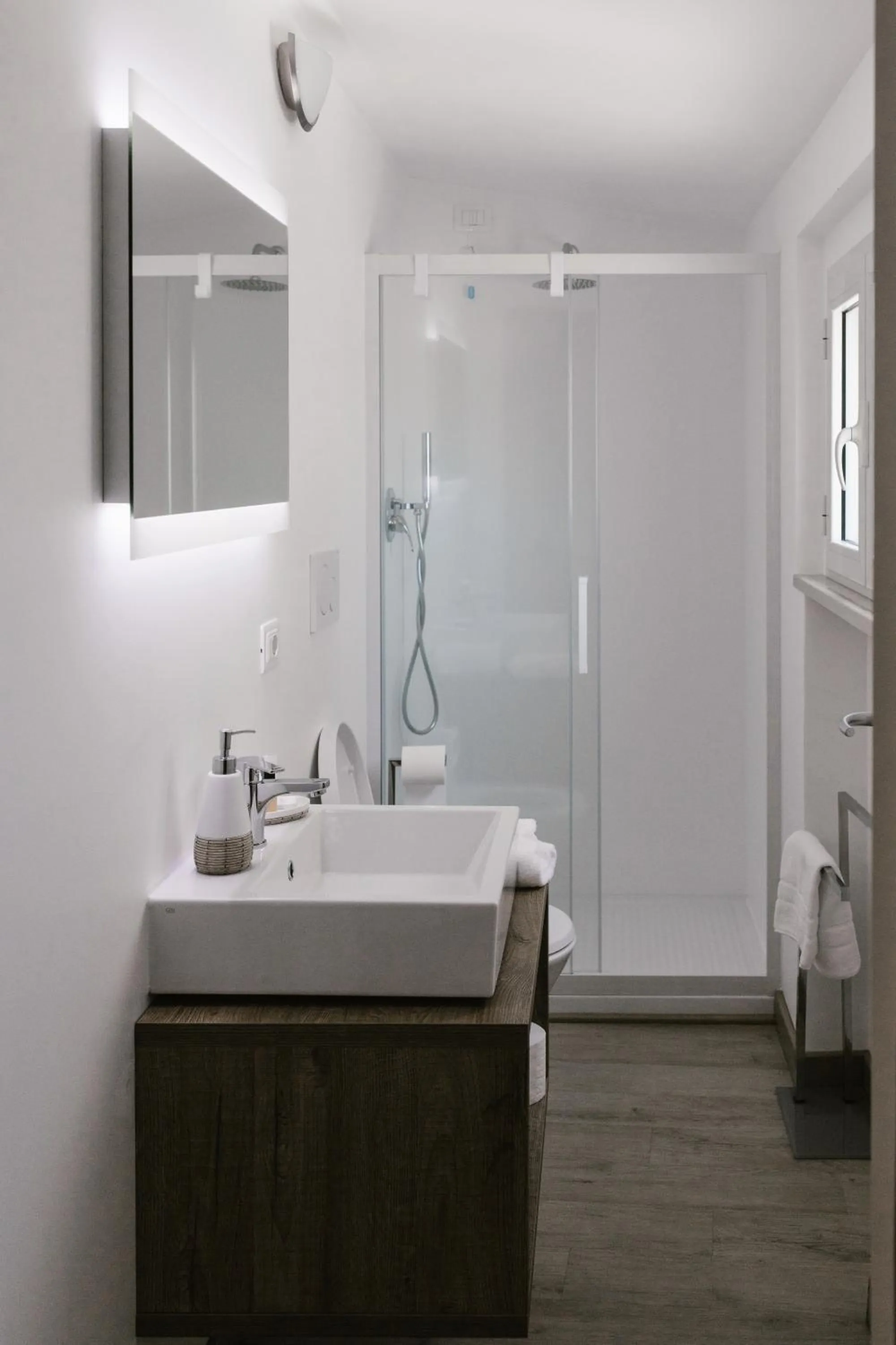 Shower in Stazione a mare