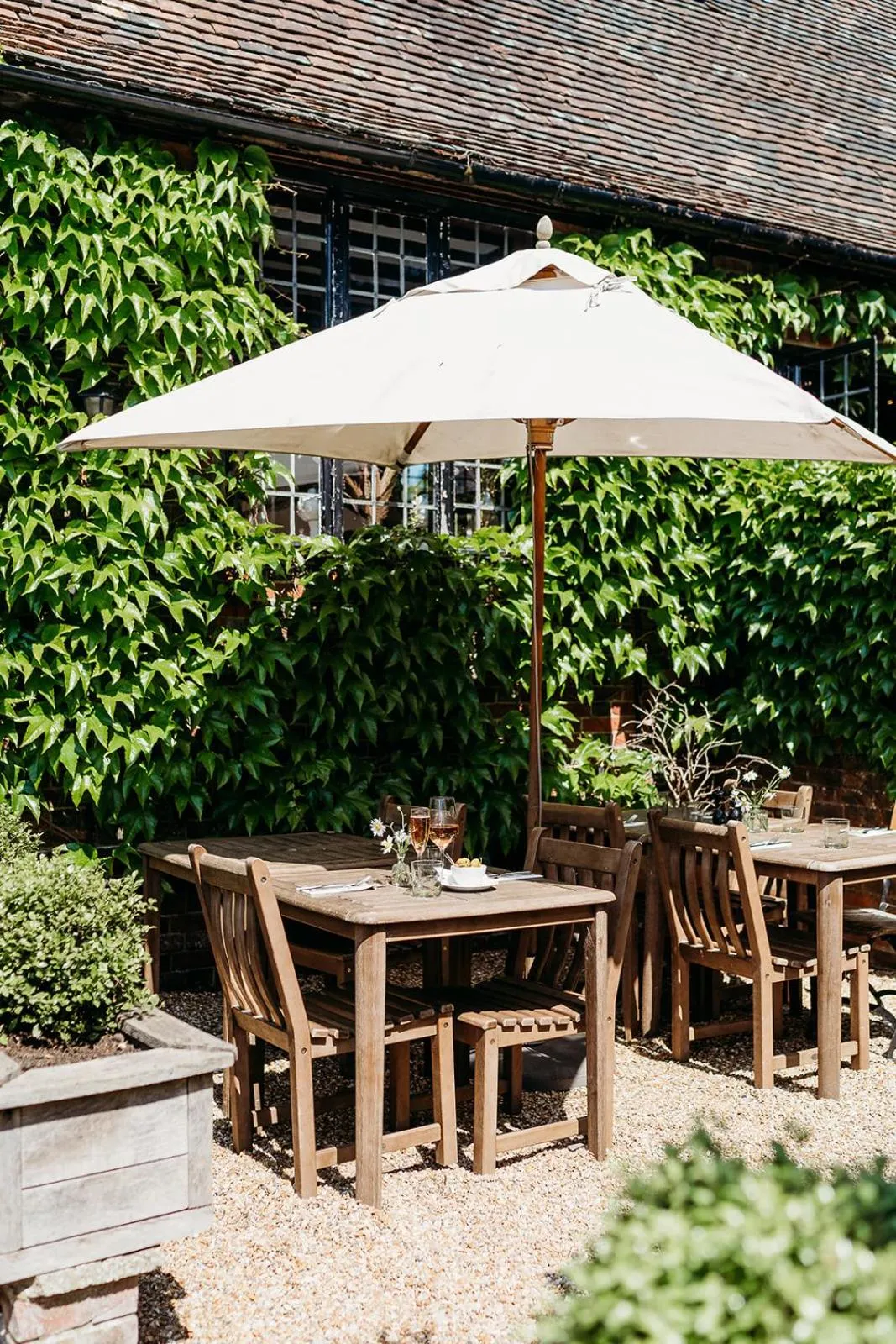 Garden in The Crown Inn