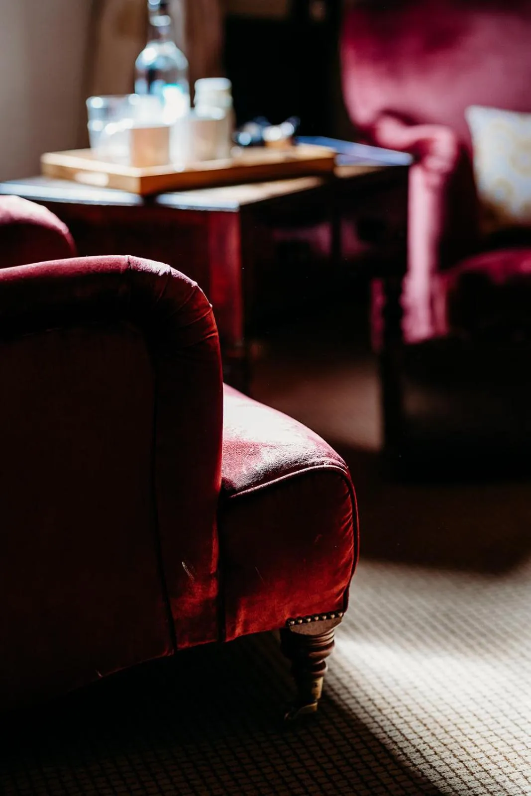 Living room in The Crown Inn