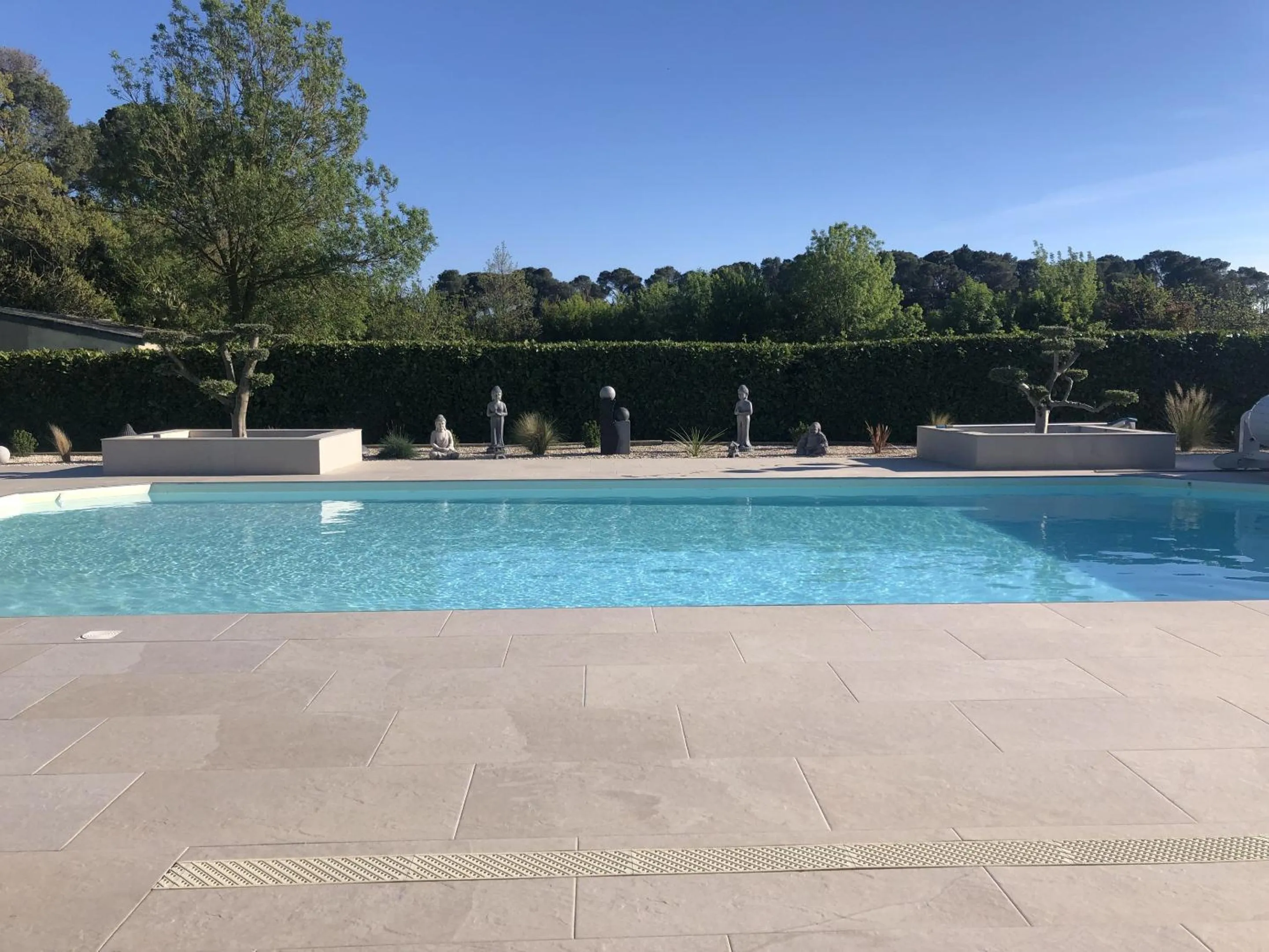 Pool view in Hôtel La Bastide Saint Martin