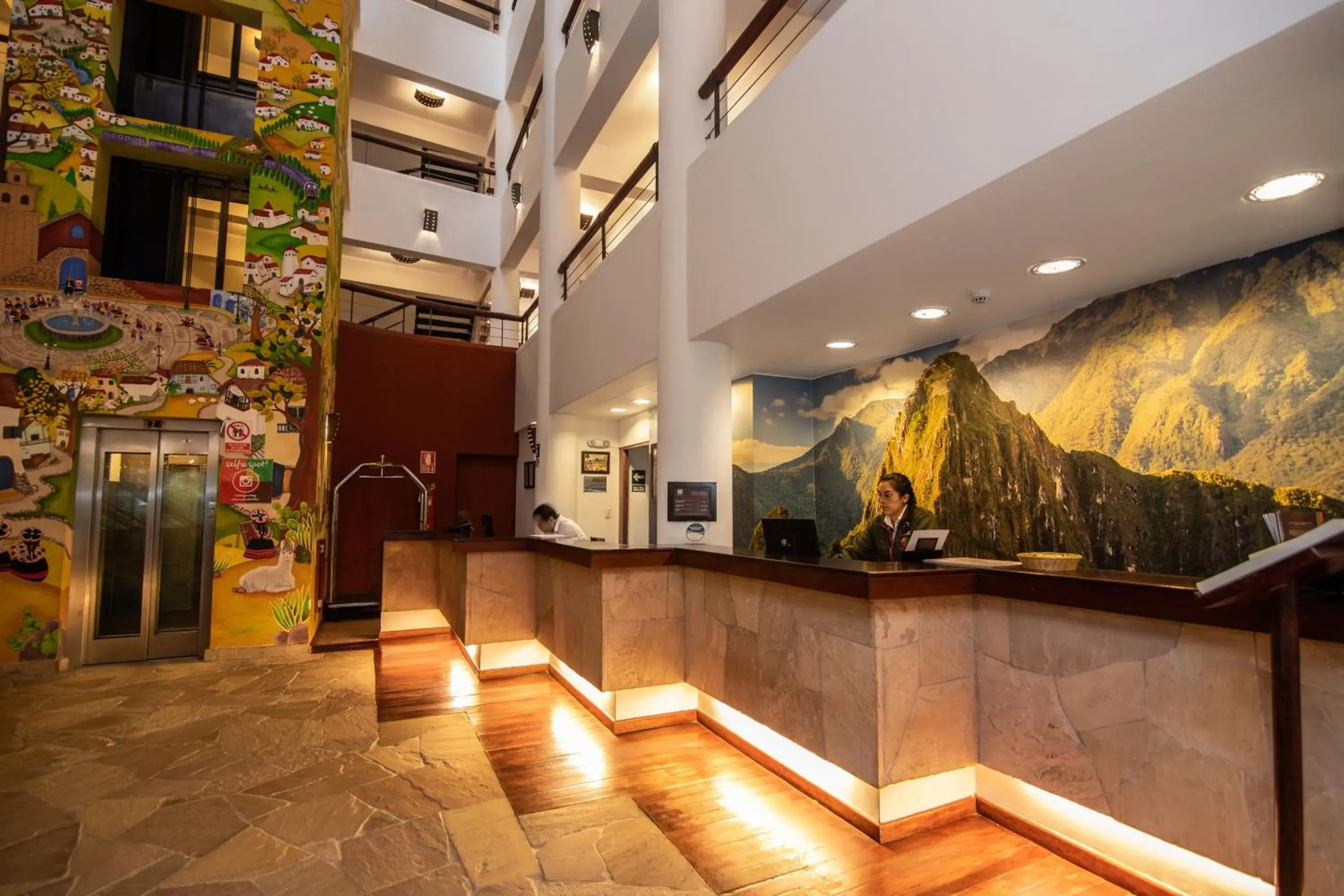 Lobby or reception in Tierra Viva Machu Picchu Hotel Lobby or reception in Tierra Viva Machu Picchu Hotel