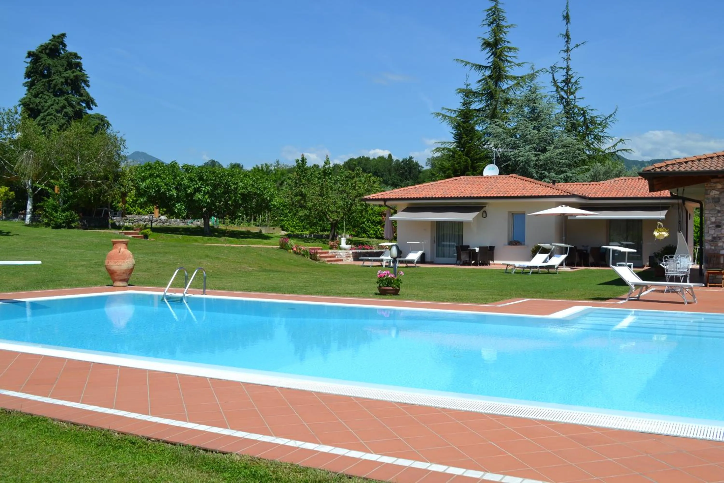 Swimming pool in Villa Josephine